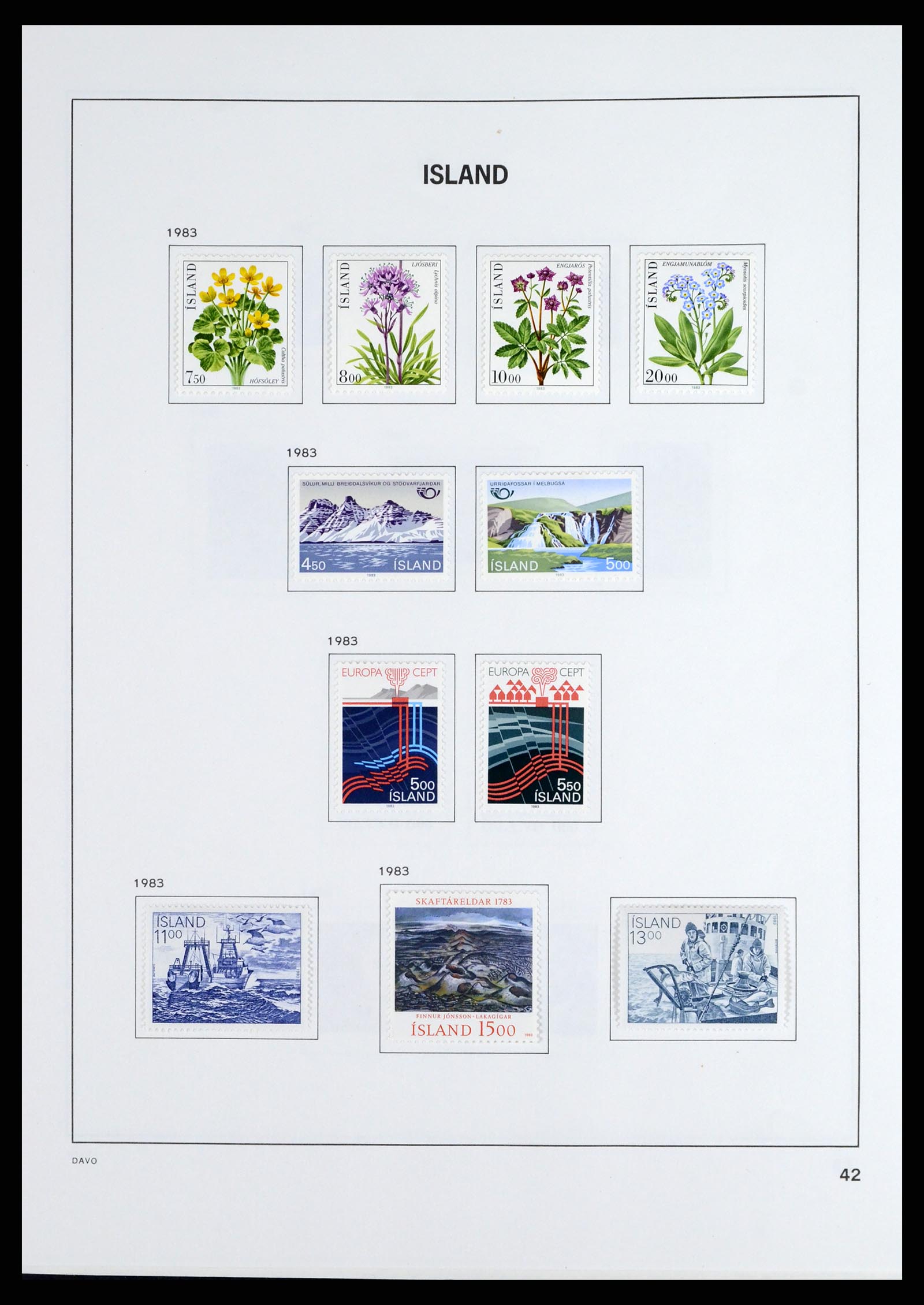 37799 043 - Stamp Collection 37799 Iceland 1873-2019!