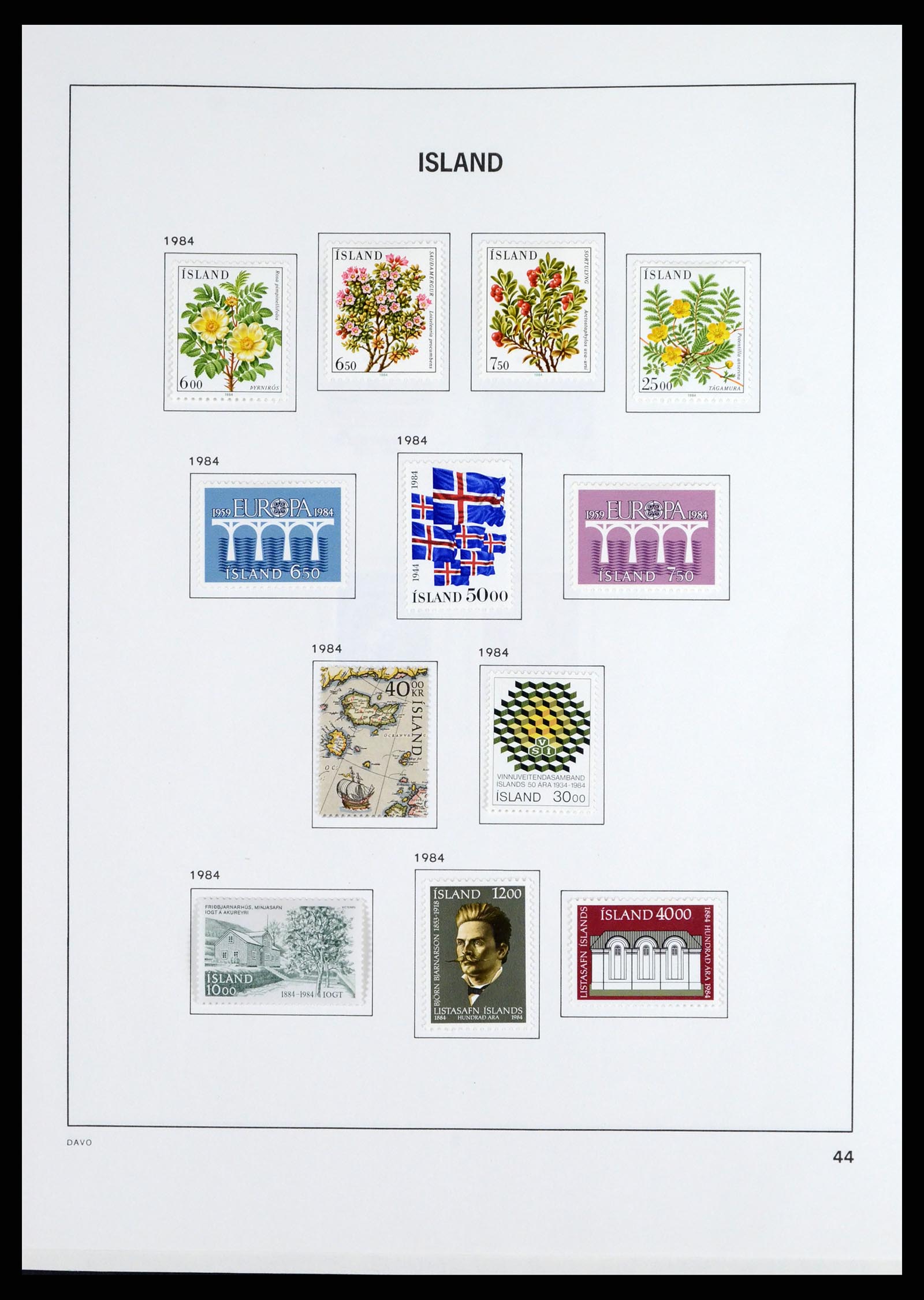 37799 045 - Stamp Collection 37799 Iceland 1873-2019!