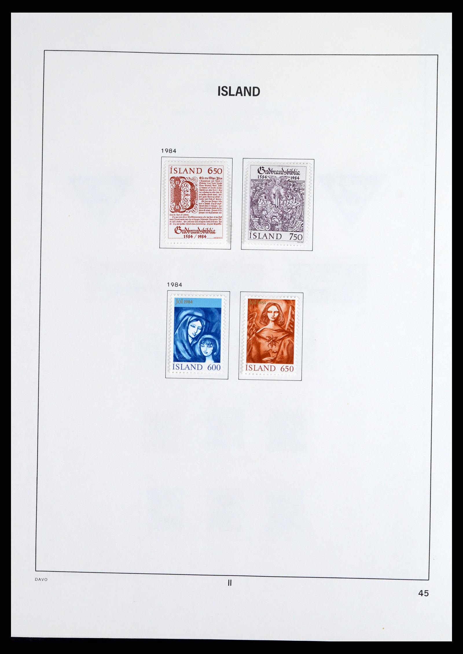 37799 046 - Stamp Collection 37799 Iceland 1873-2019!