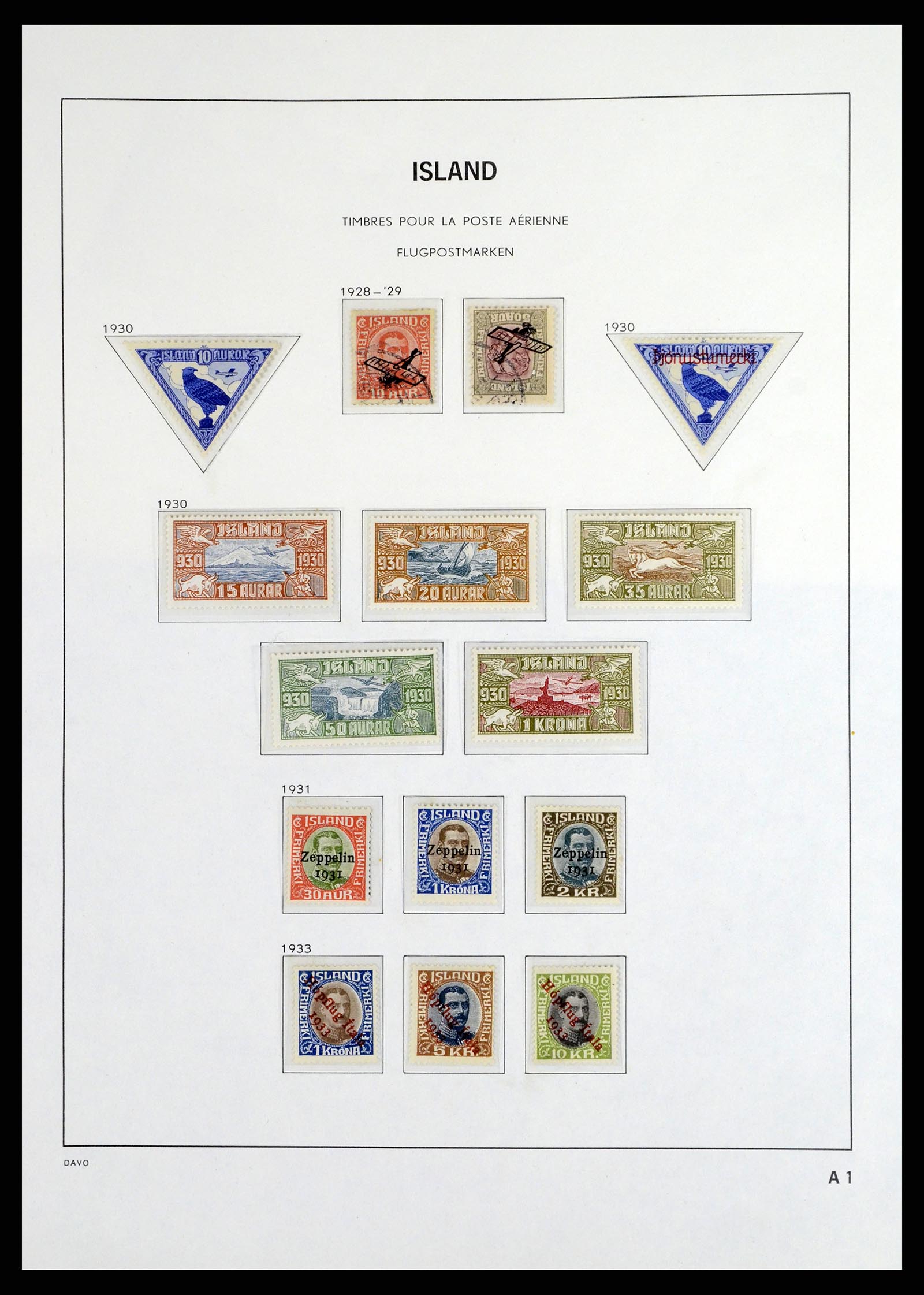 37799 047 - Stamp Collection 37799 Iceland 1873-2019!