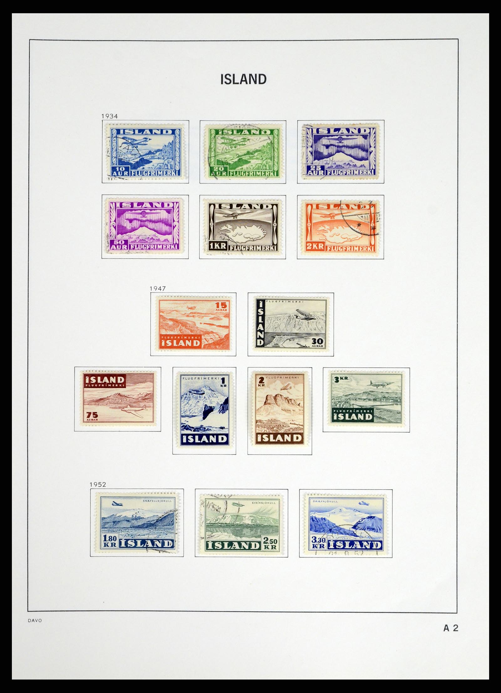 37799 048 - Stamp Collection 37799 Iceland 1873-2019!