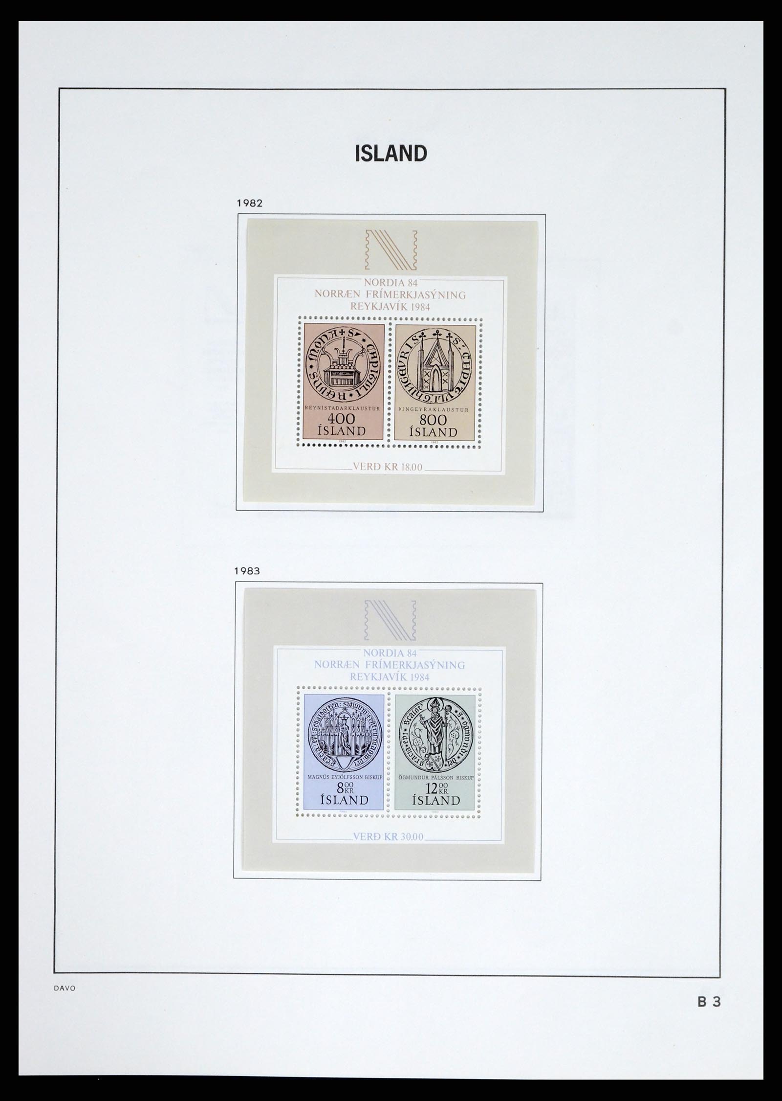 37799 052 - Stamp Collection 37799 Iceland 1873-2019!
