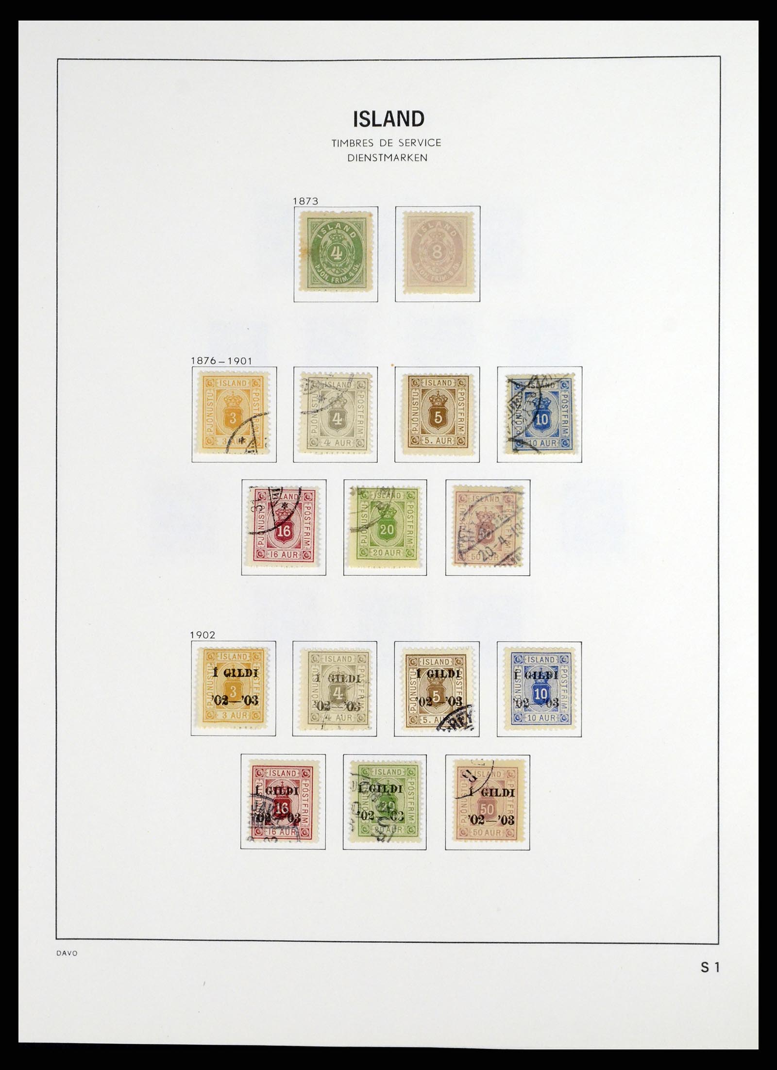 37799 054 - Postzegelverzameling 37799 IJsland 1873-2019!