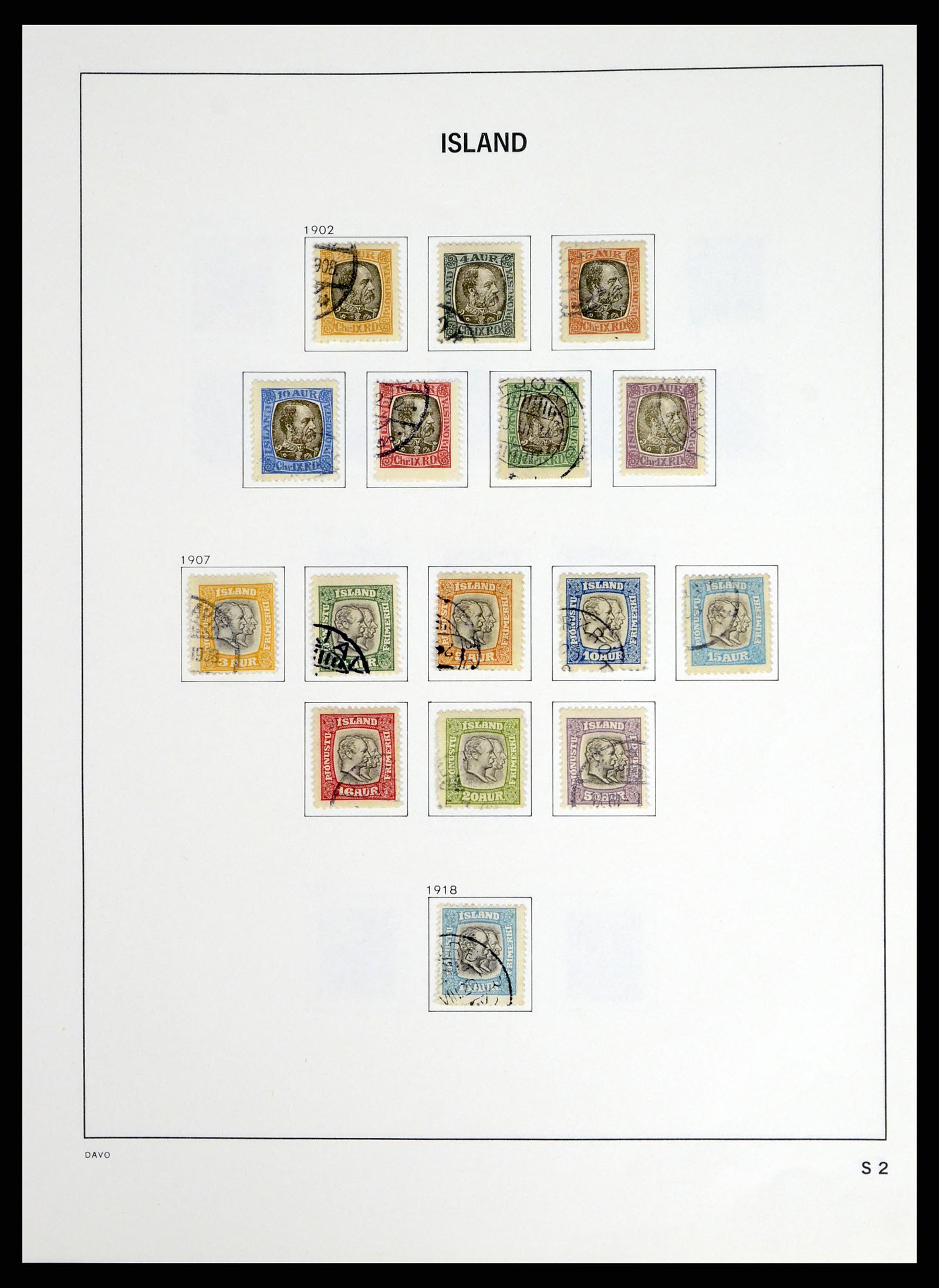 37799 055 - Postzegelverzameling 37799 IJsland 1873-2019!