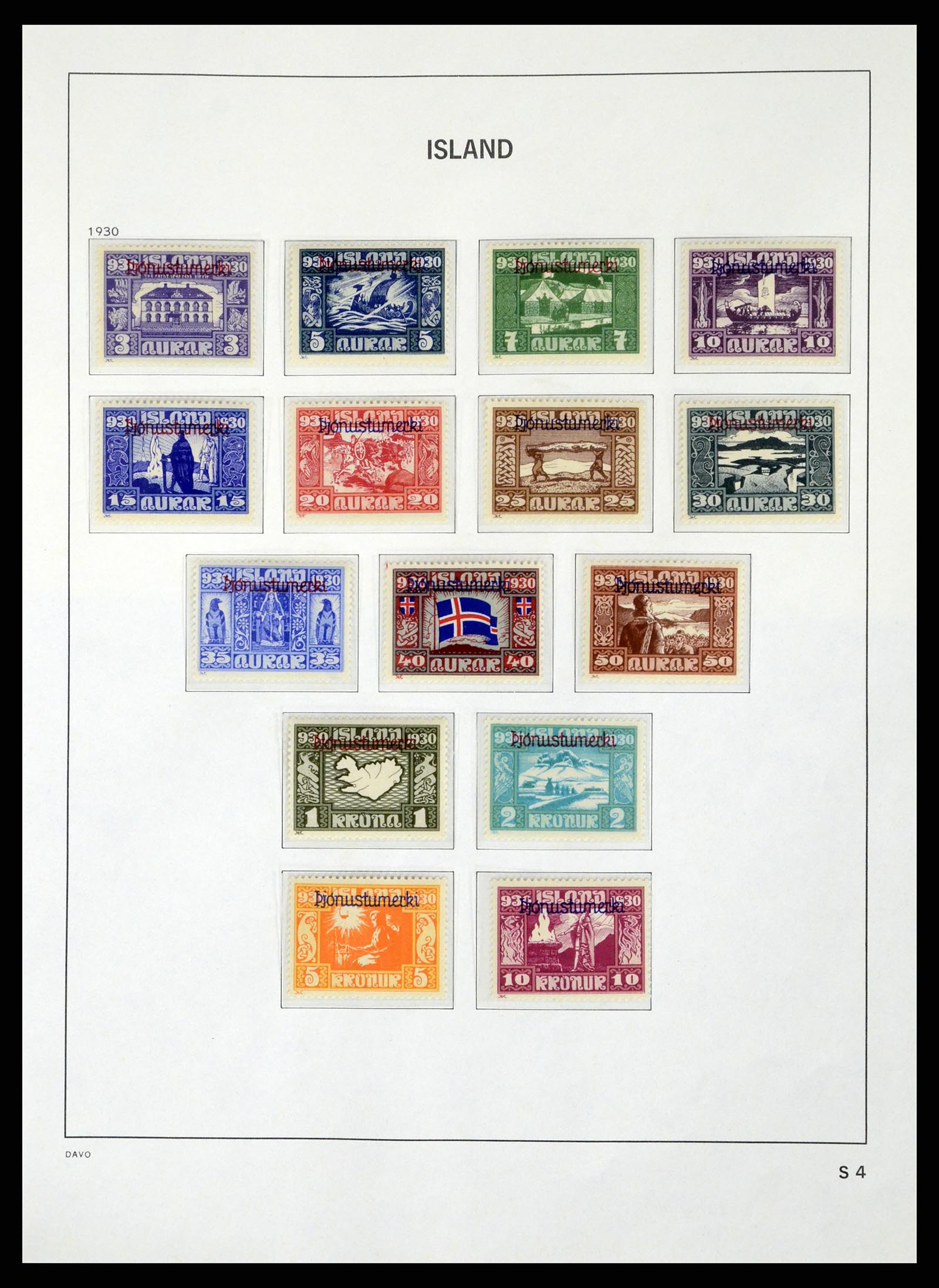 37799 057 - Stamp Collection 37799 Iceland 1873-2019!