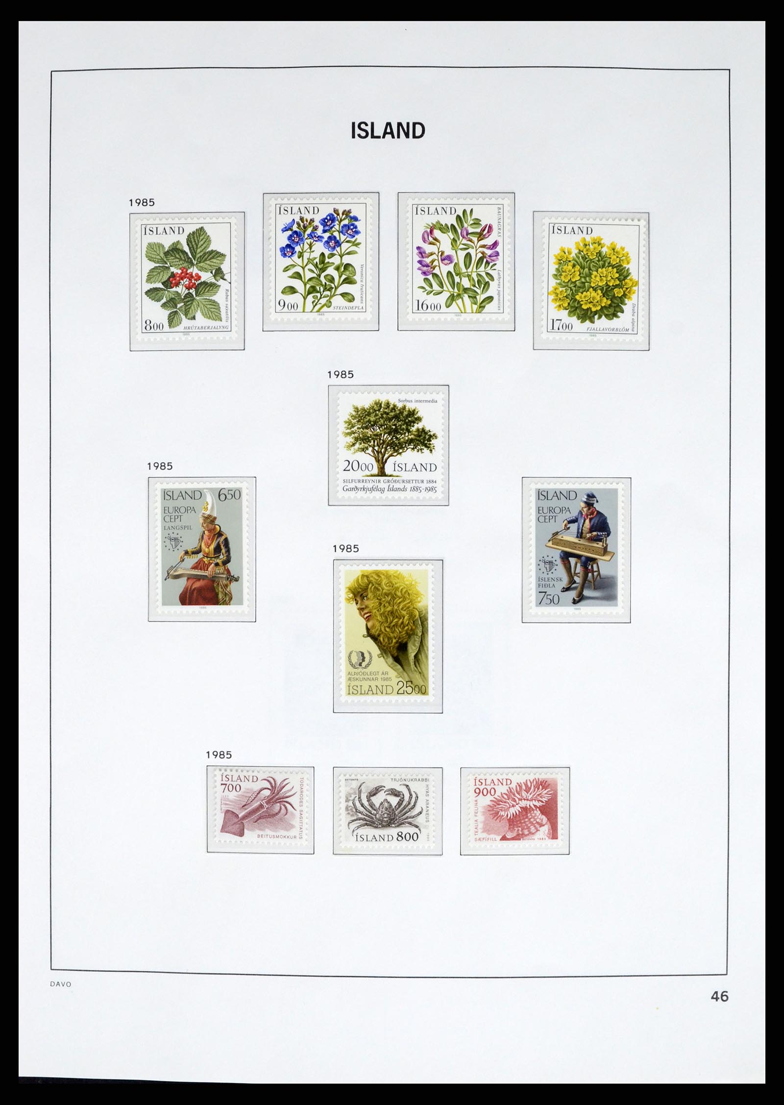 37799 058 - Postzegelverzameling 37799 IJsland 1873-2019!