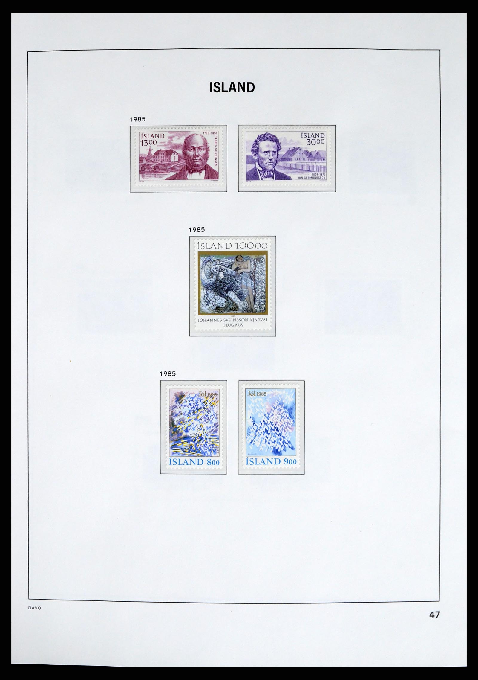 37799 059 - Postzegelverzameling 37799 IJsland 1873-2019!