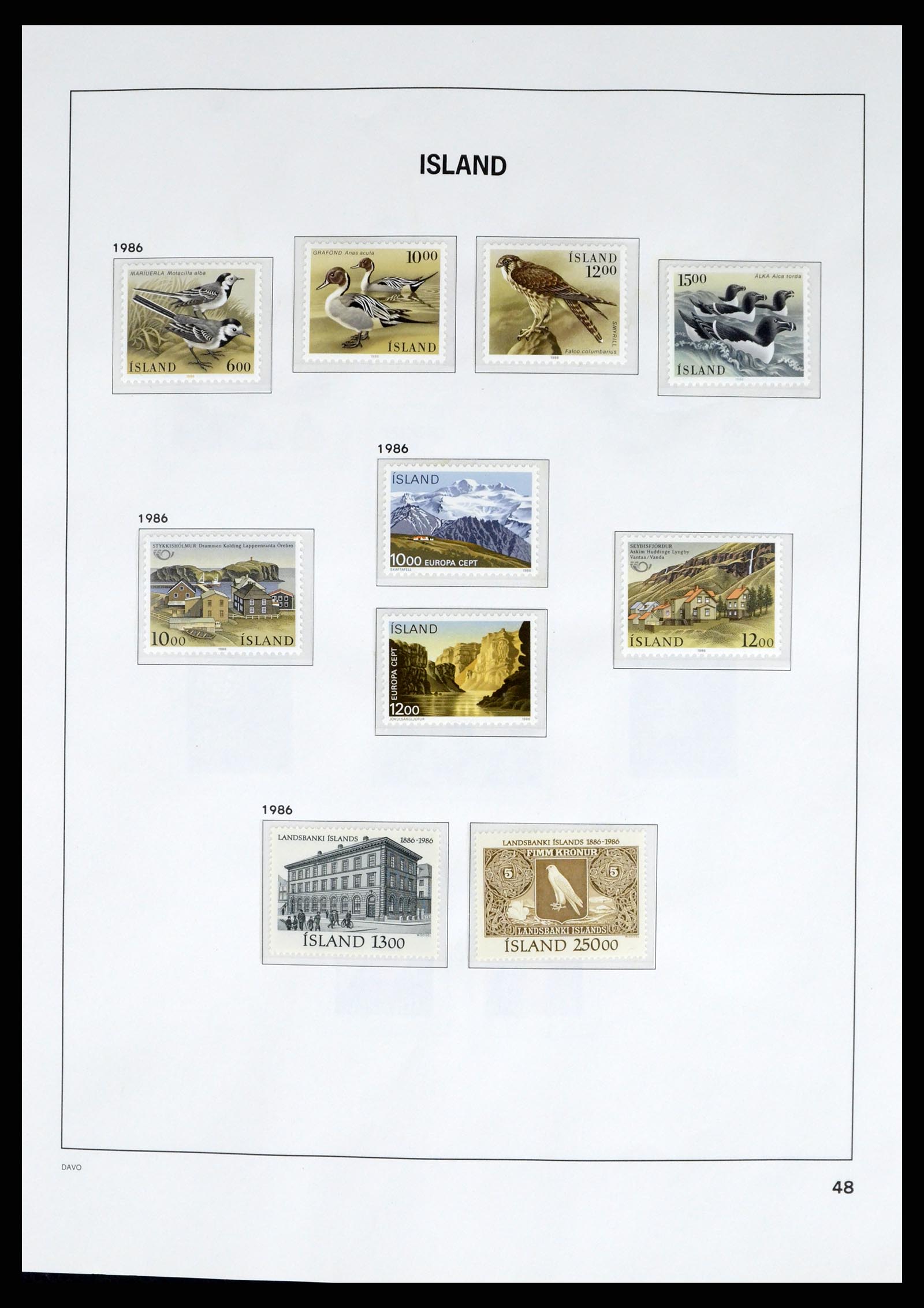 37799 060 - Stamp Collection 37799 Iceland 1873-2019!