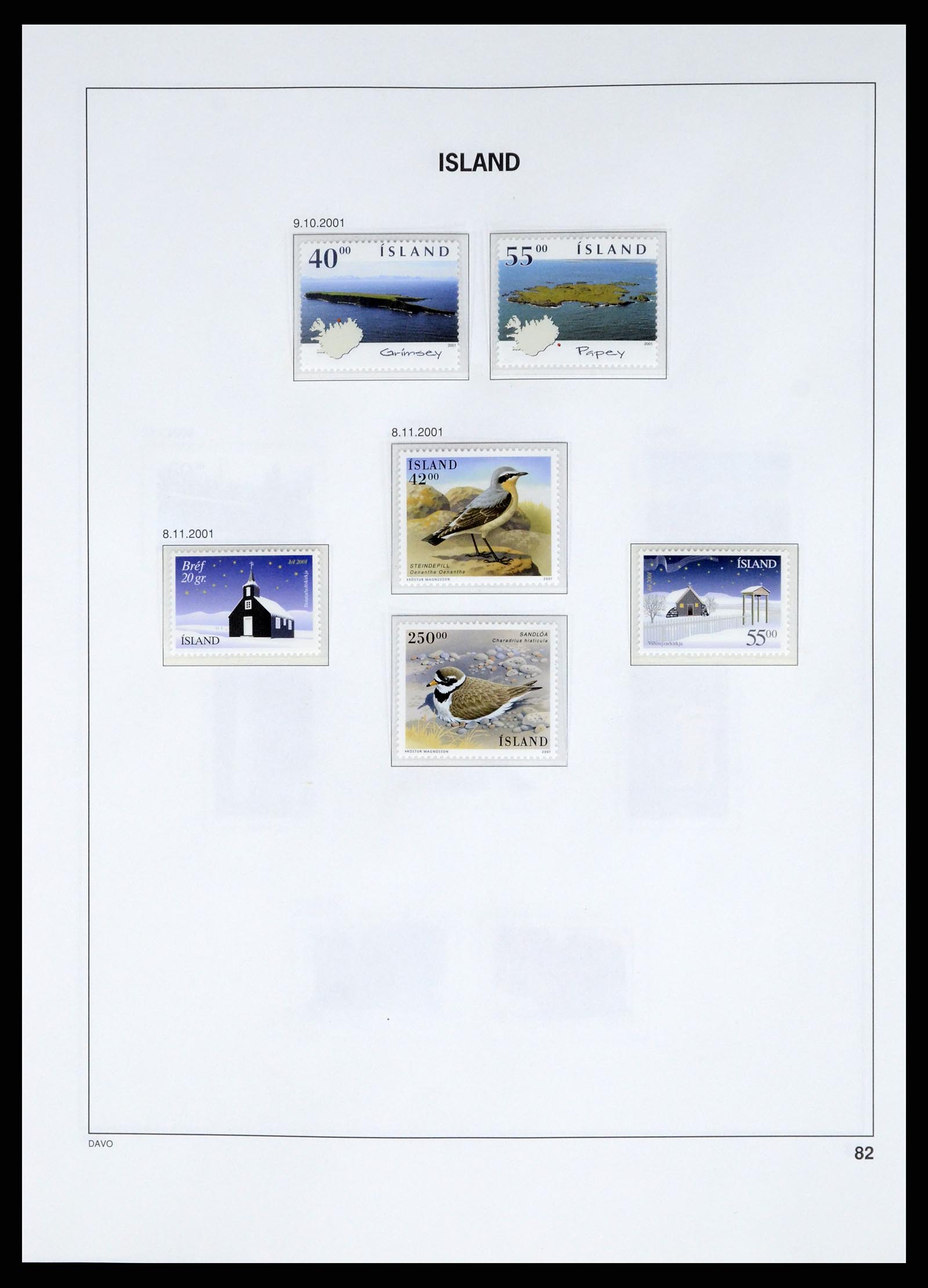37799 094 - Stamp Collection 37799 Iceland 1873-2019!