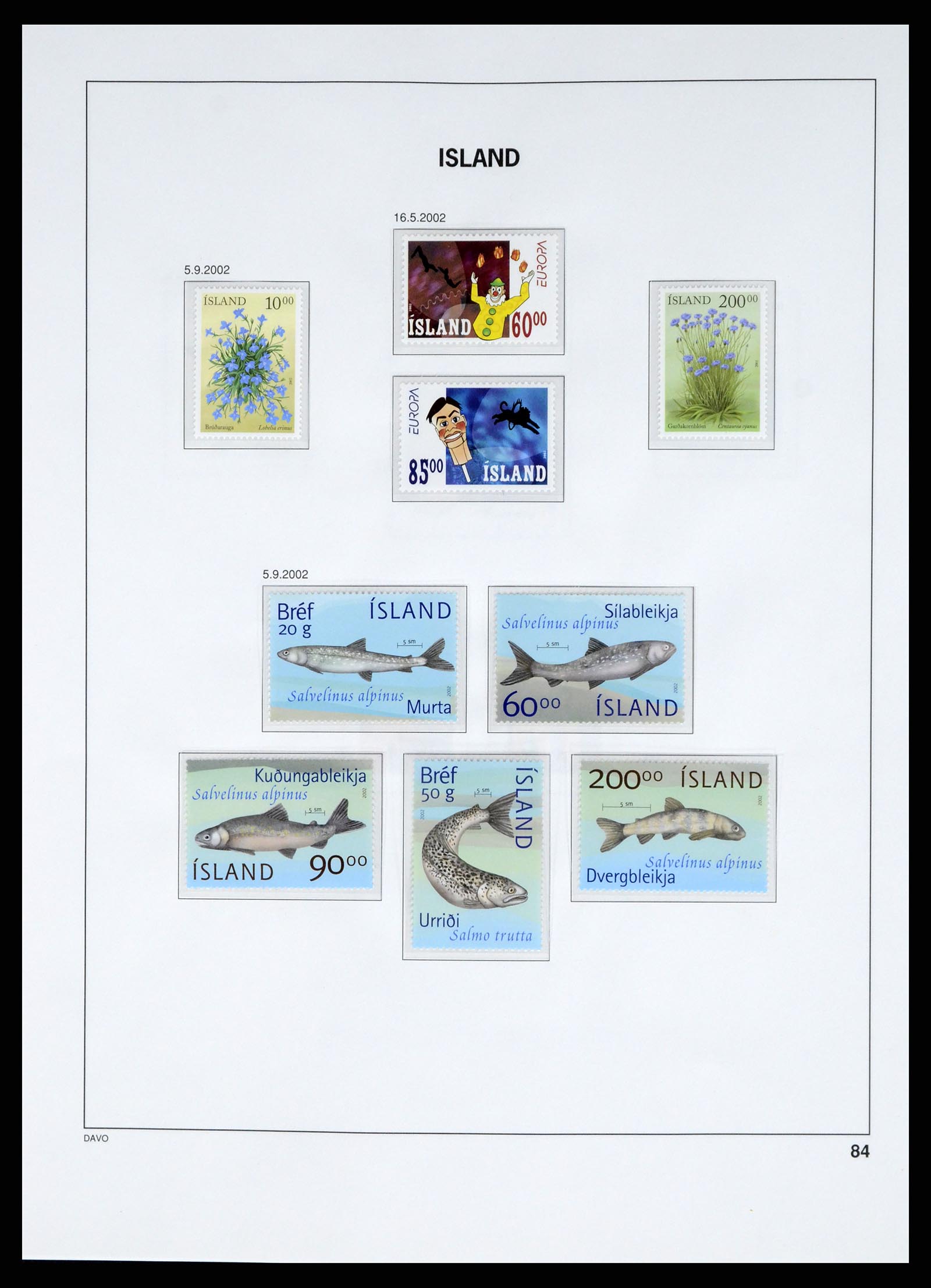 37799 096 - Stamp Collection 37799 Iceland 1873-2019!