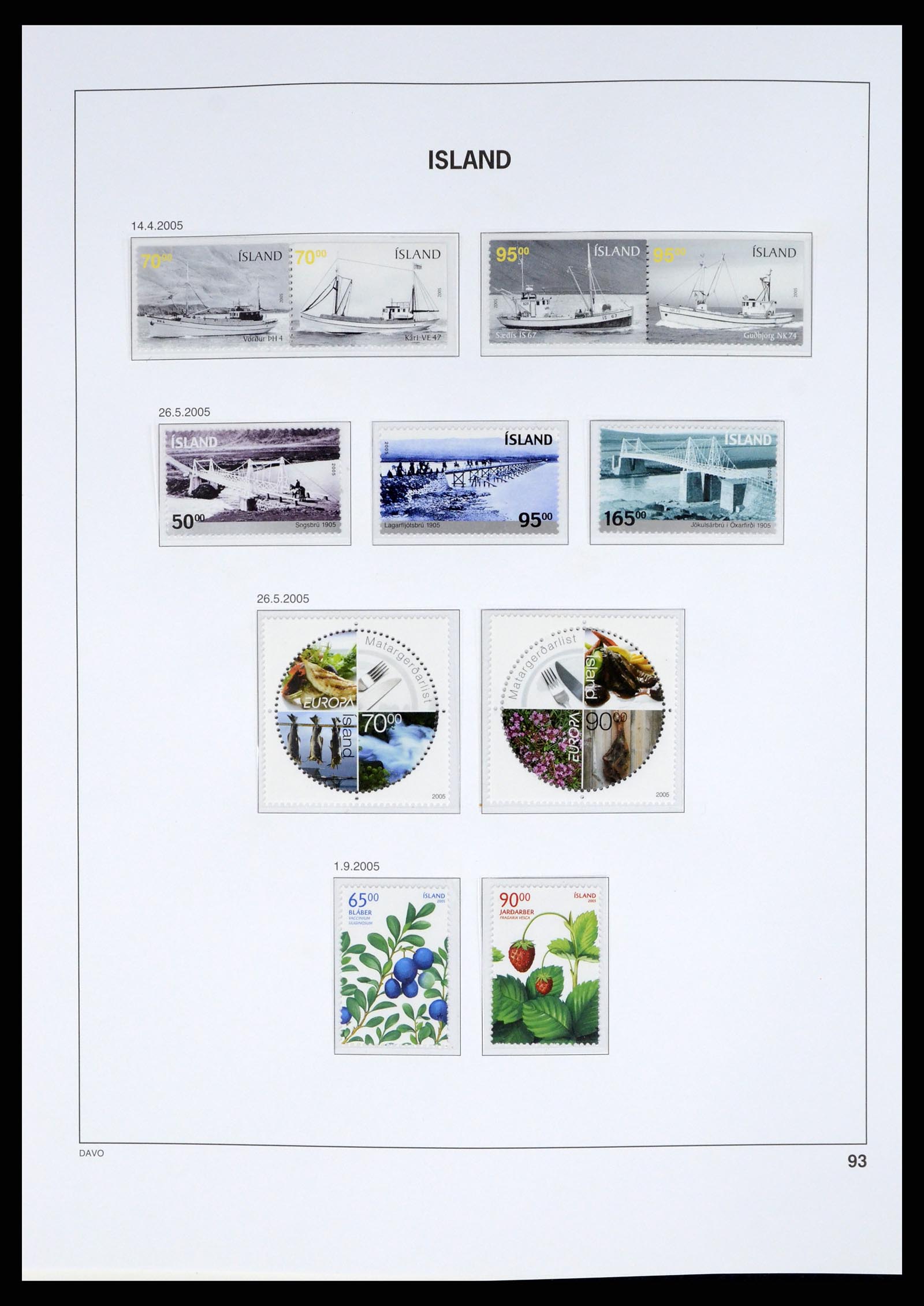 37799 105 - Stamp Collection 37799 Iceland 1873-2019!