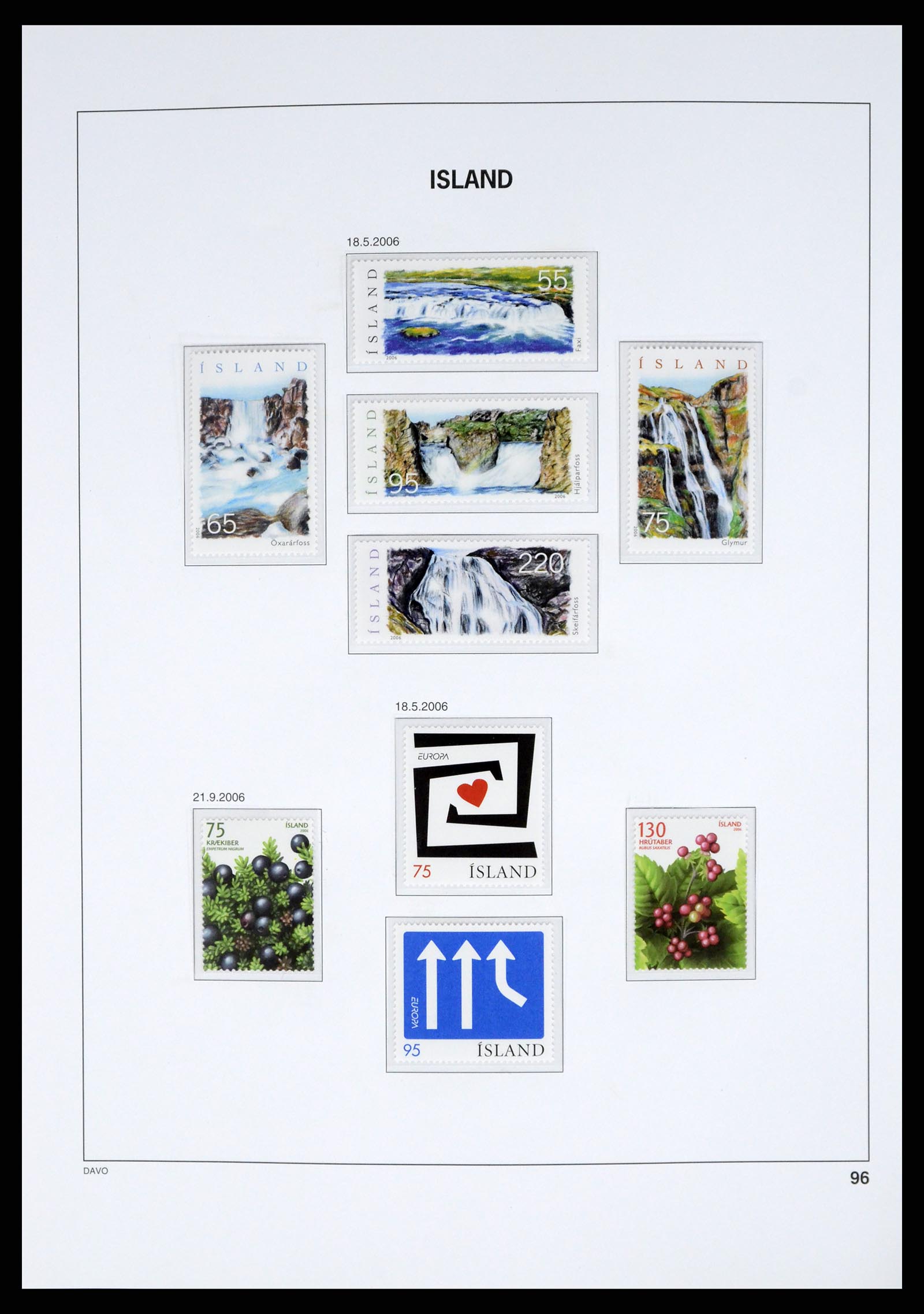 37799 108 - Stamp Collection 37799 Iceland 1873-2019!