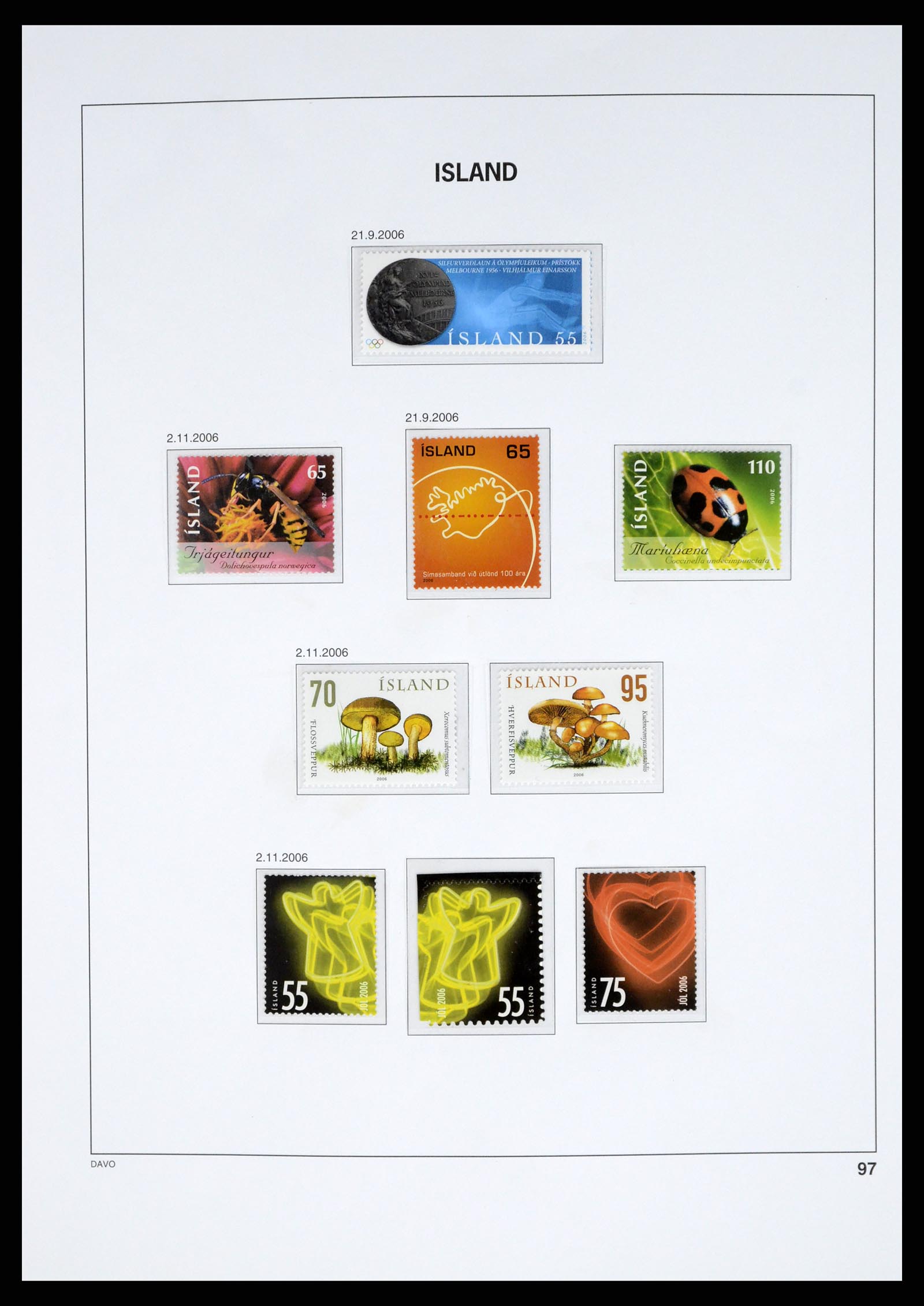 37799 109 - Stamp Collection 37799 Iceland 1873-2019!