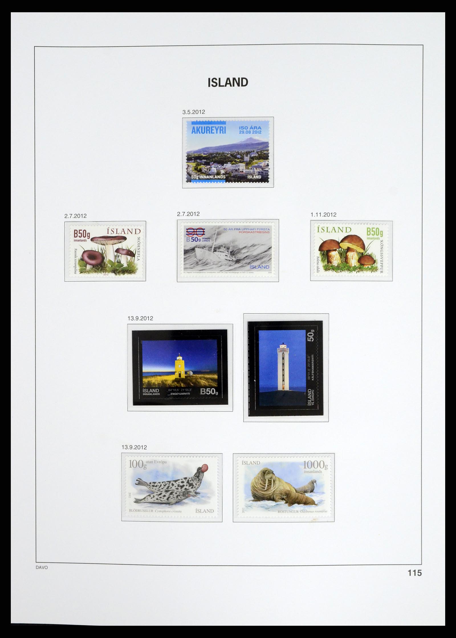 37799 155 - Stamp Collection 37799 Iceland 1873-2019!