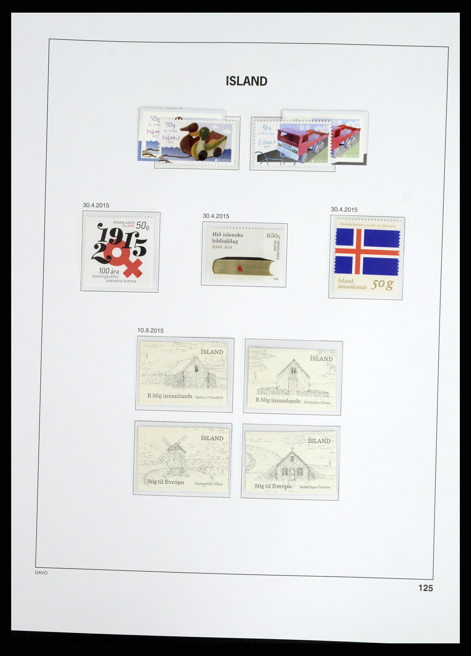 37799 165 - Stamp Collection 37799 Iceland 1873-2019!