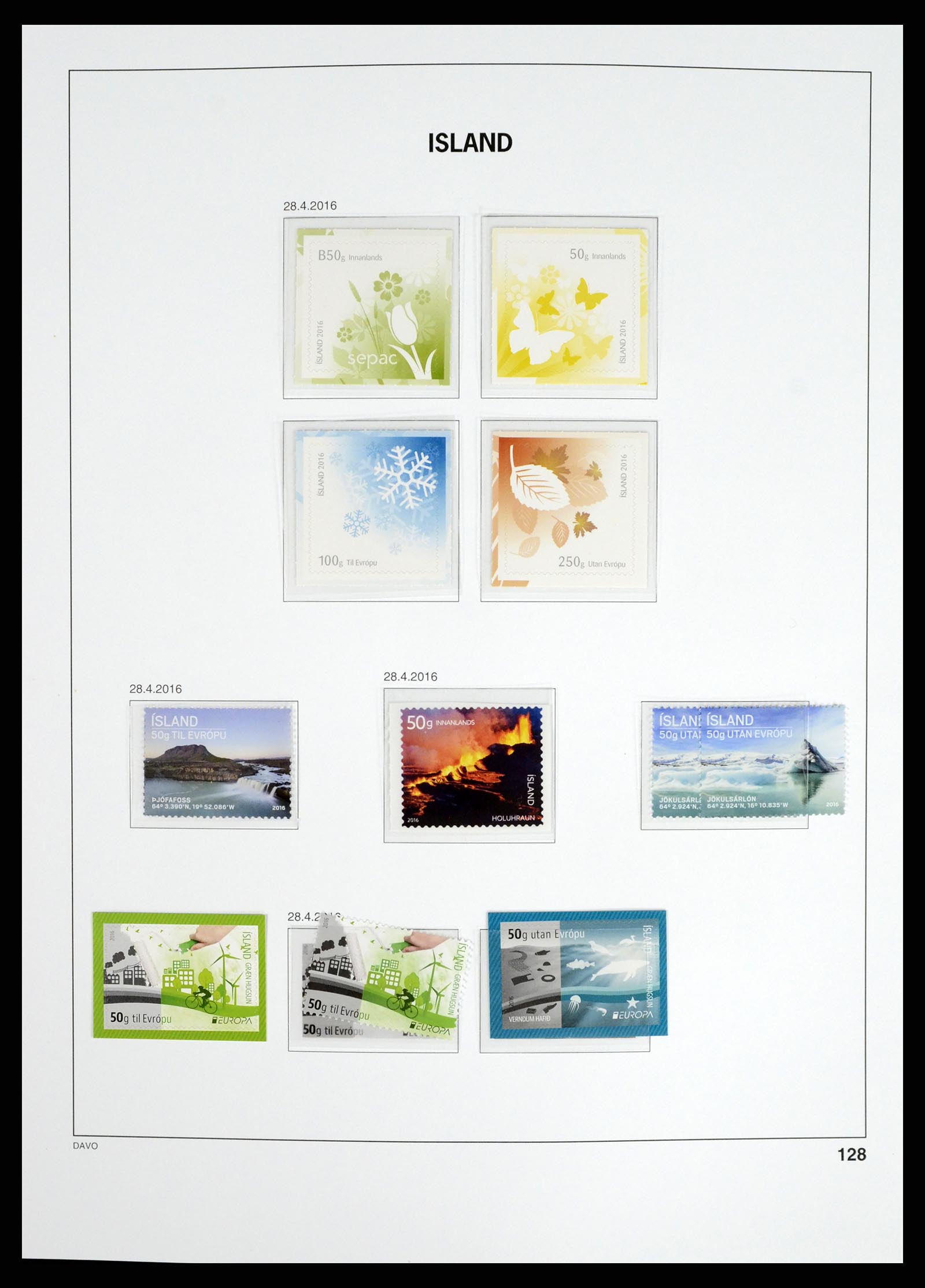 37799 168 - Stamp Collection 37799 Iceland 1873-2019!
