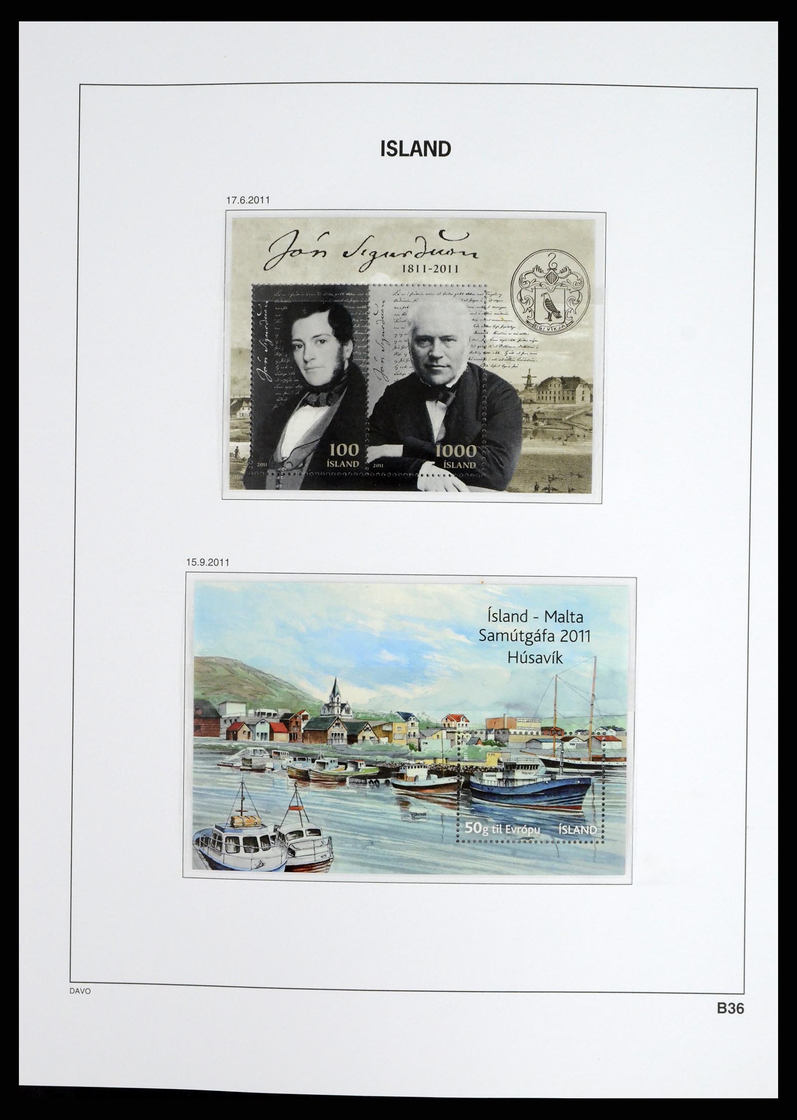 37799 188 - Postzegelverzameling 37799 IJsland 1873-2019!