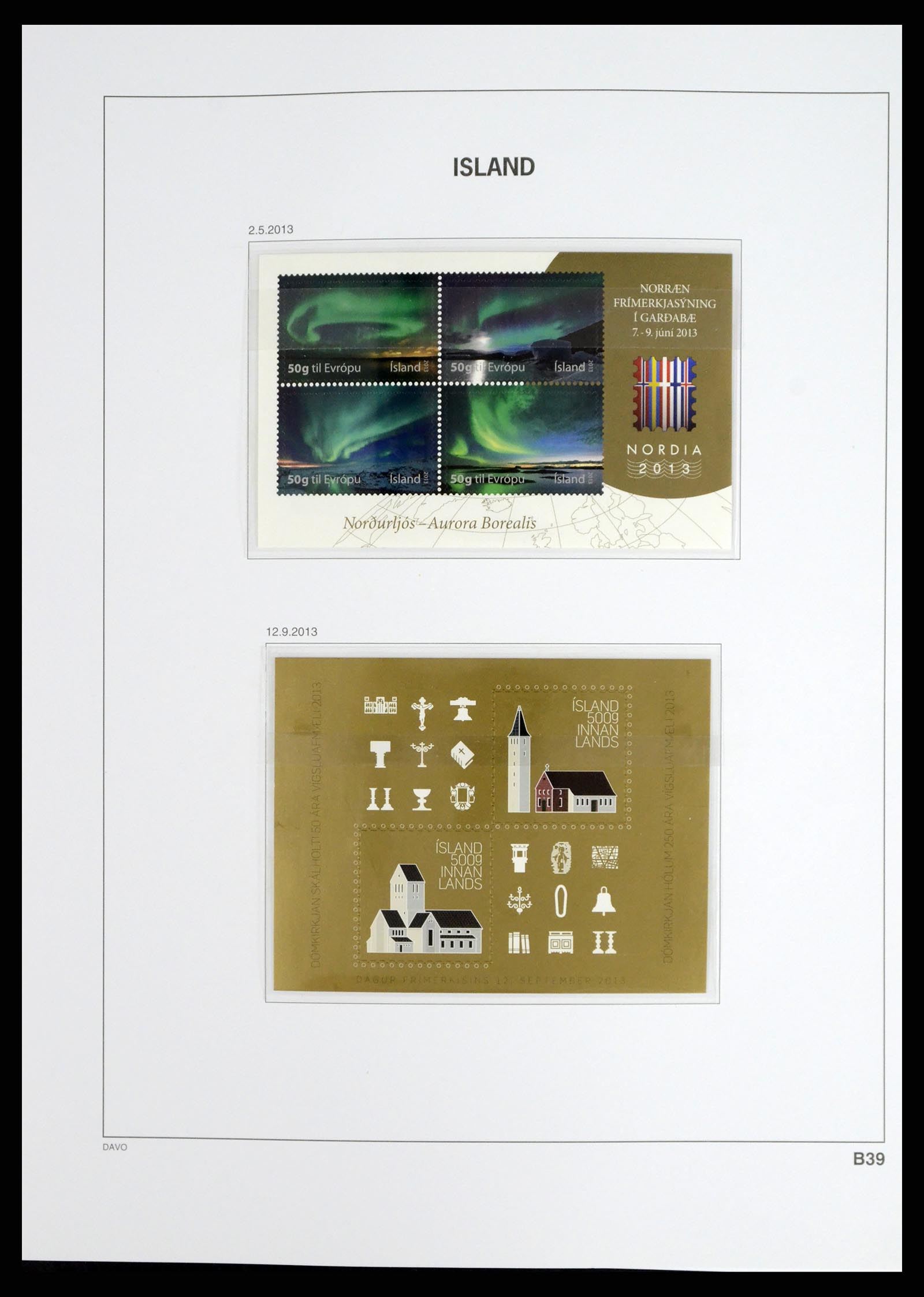 37799 191 - Postzegelverzameling 37799 IJsland 1873-2019!