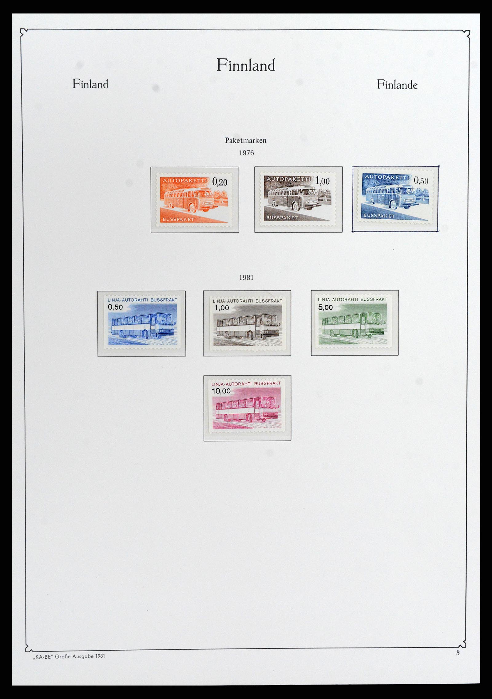 37800 183 - Stamp Collection 37800 Finland 1860-2005.