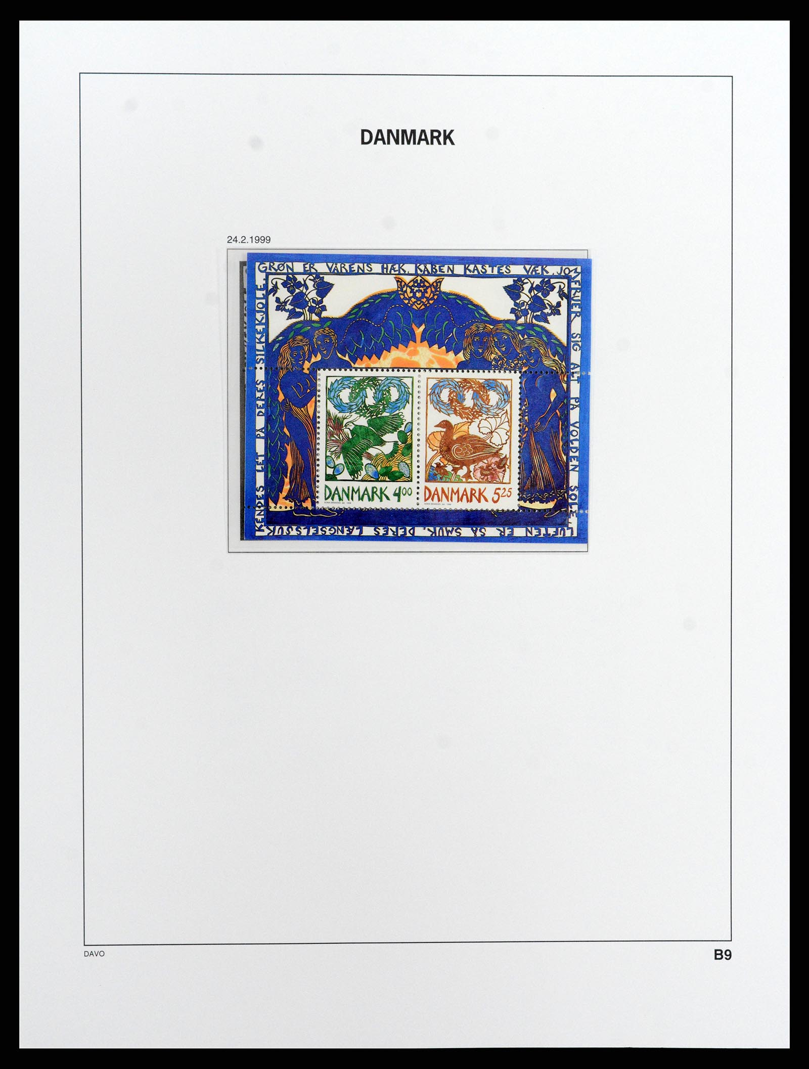 37801 128 - Postzegelverzameling 37801 Denemarken 1851-1999.