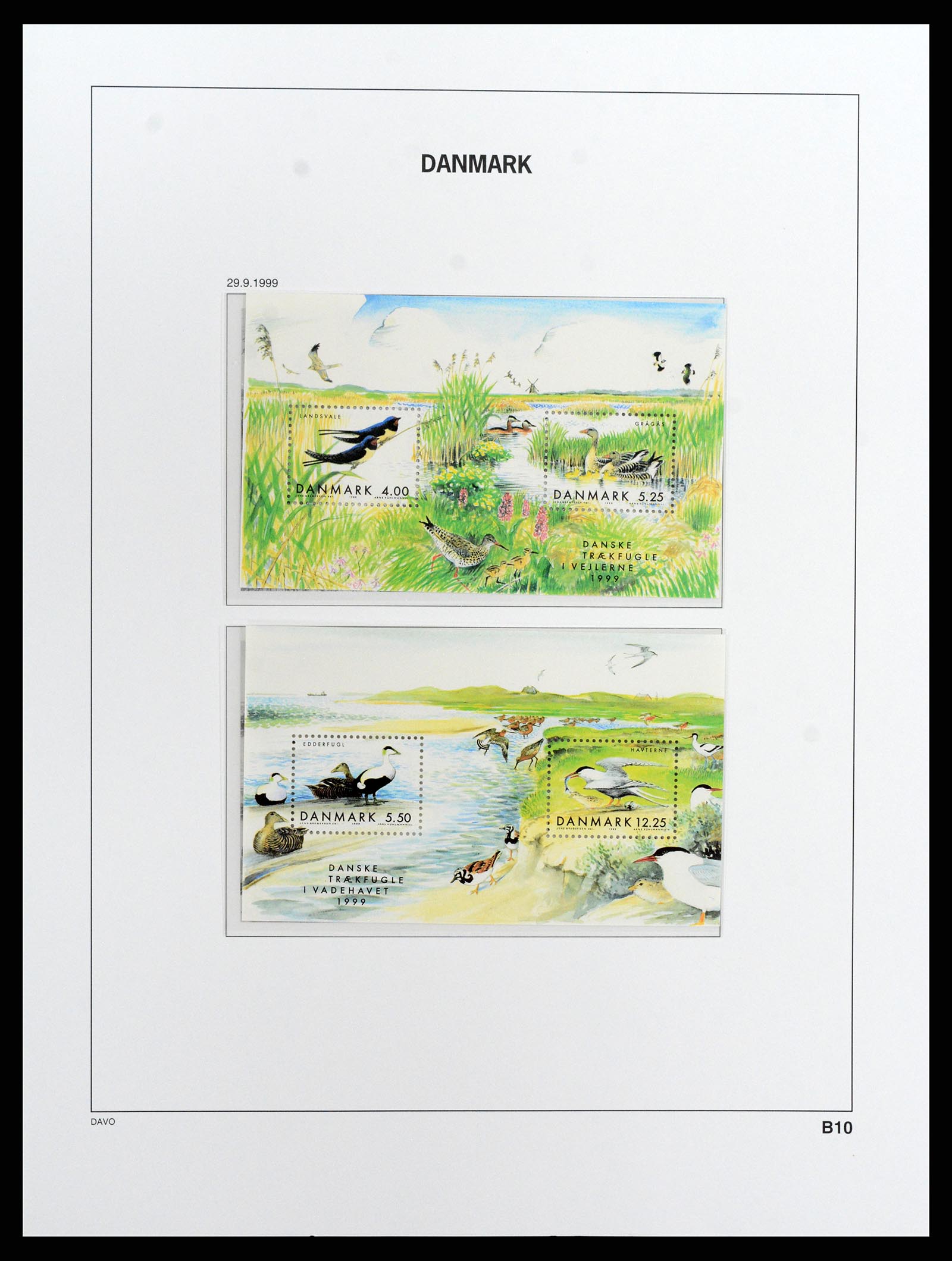 37801 129 - Postzegelverzameling 37801 Denemarken 1851-1999.