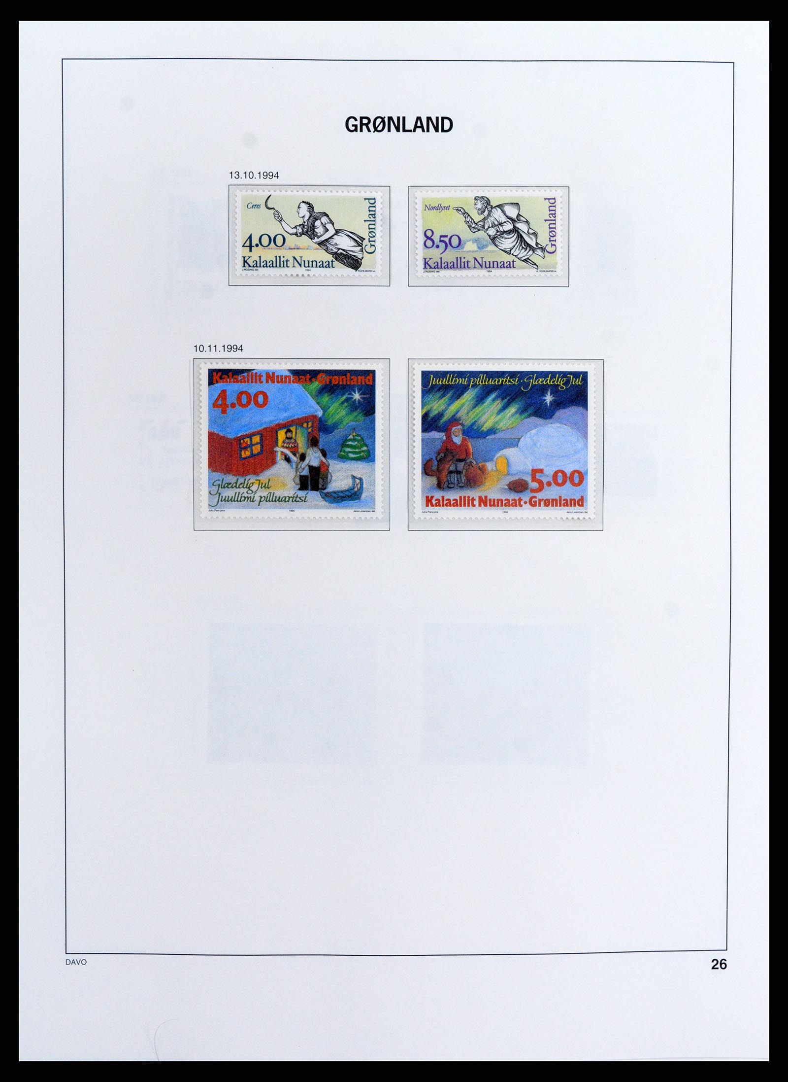 37802 028 - Postzegelverzameling 37802 Groenland 1905-2019!
