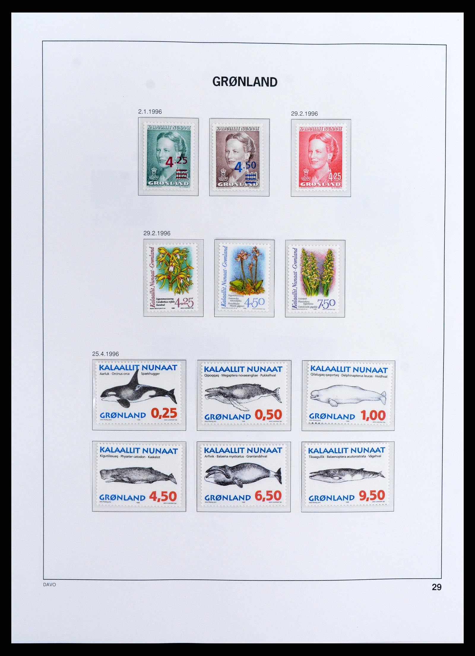 37802 031 - Postzegelverzameling 37802 Groenland 1905-2019!