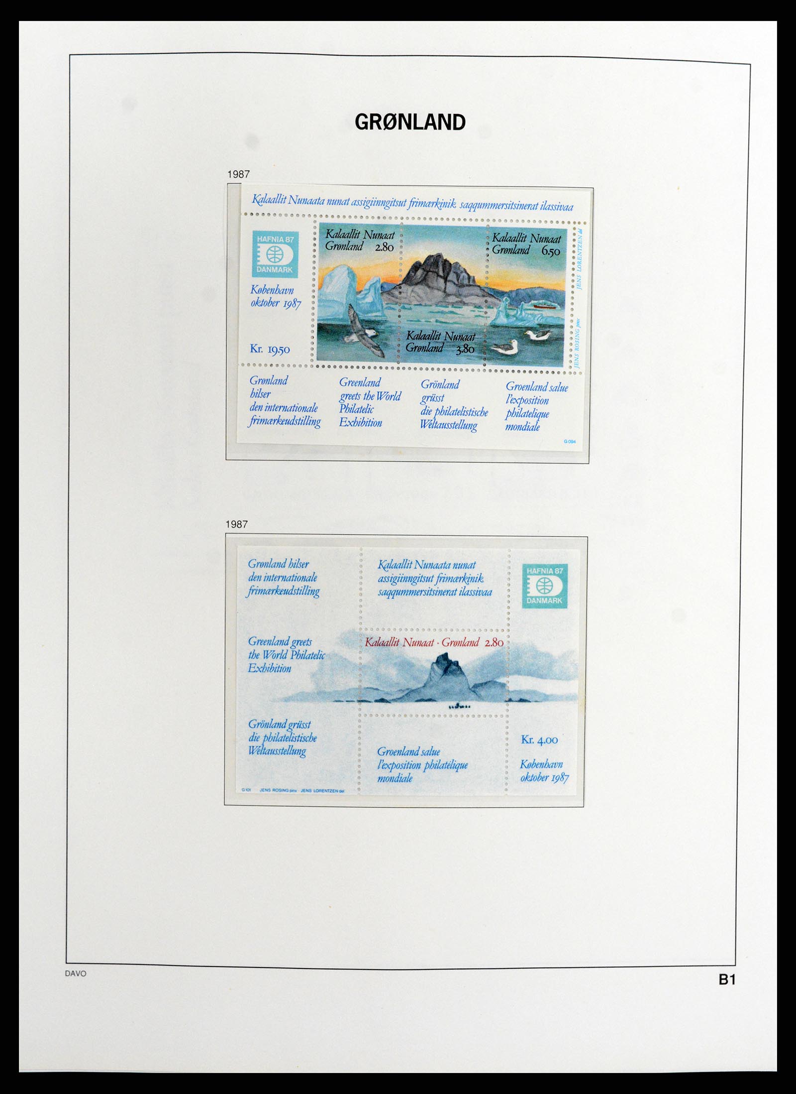 37802 067 - Postzegelverzameling 37802 Groenland 1905-2019!