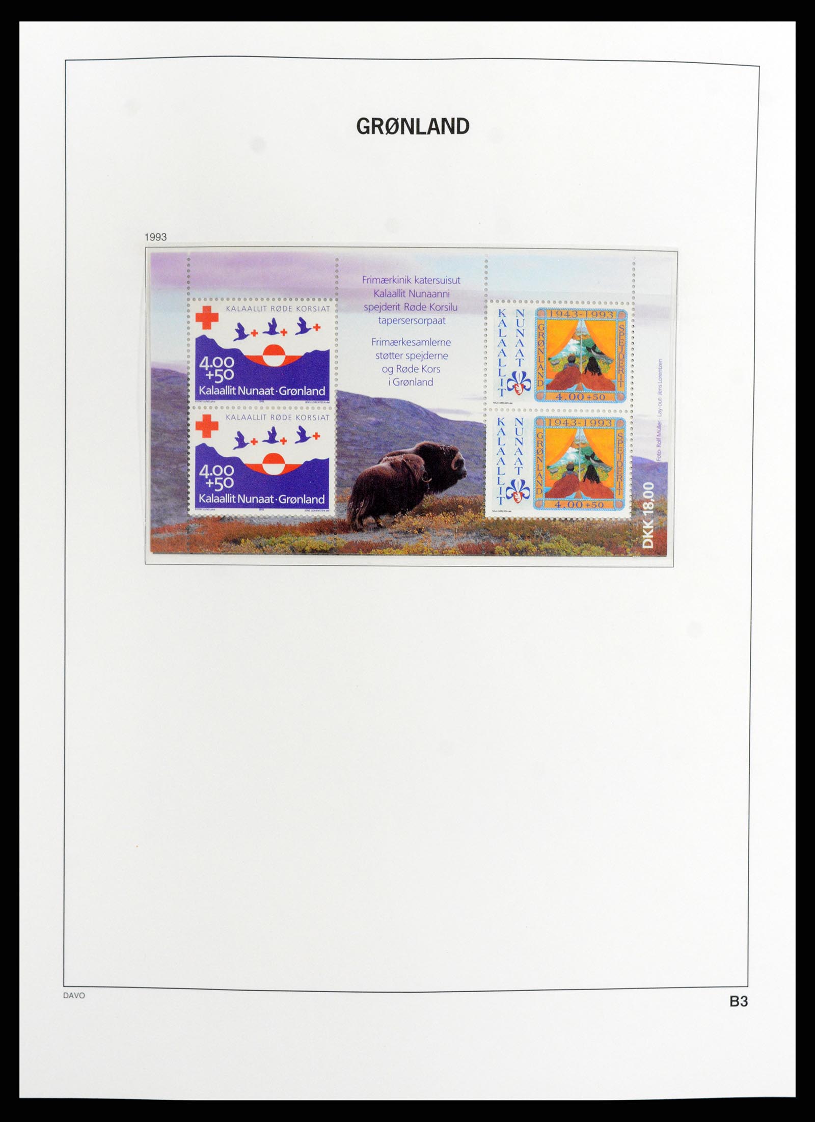 37802 069 - Postzegelverzameling 37802 Groenland 1905-2019!