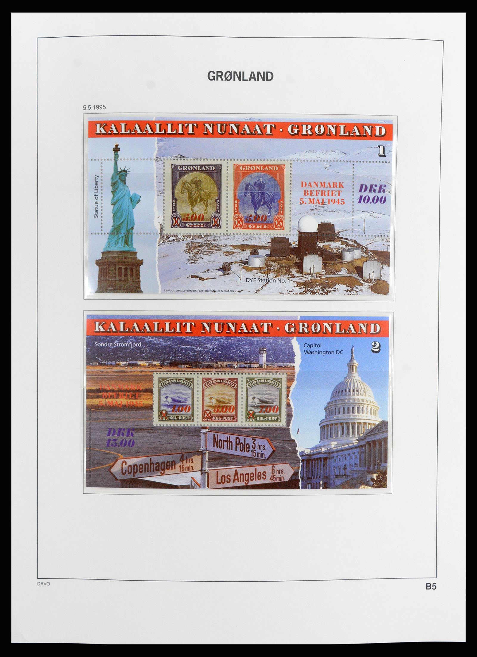 37802 071 - Postzegelverzameling 37802 Groenland 1905-2019!