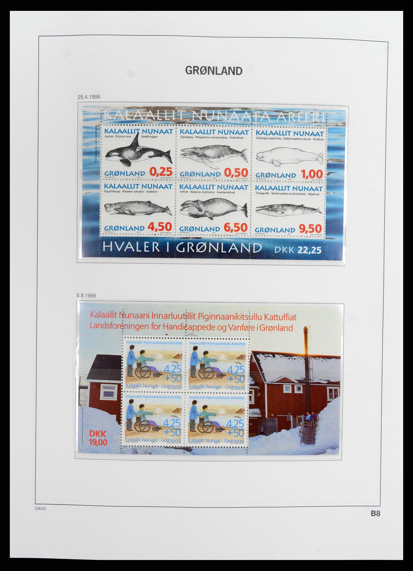 37802 074 - Postzegelverzameling 37802 Groenland 1905-2019!