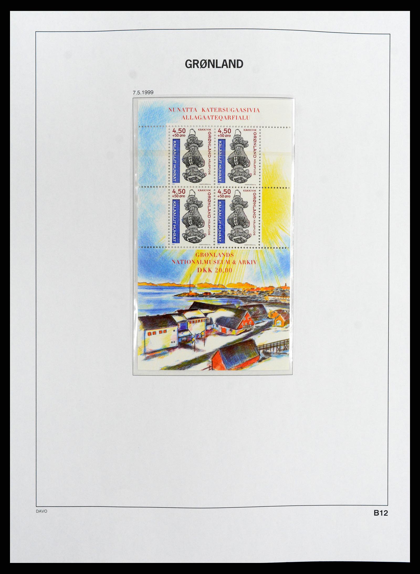37802 079 - Postzegelverzameling 37802 Groenland 1905-2019!