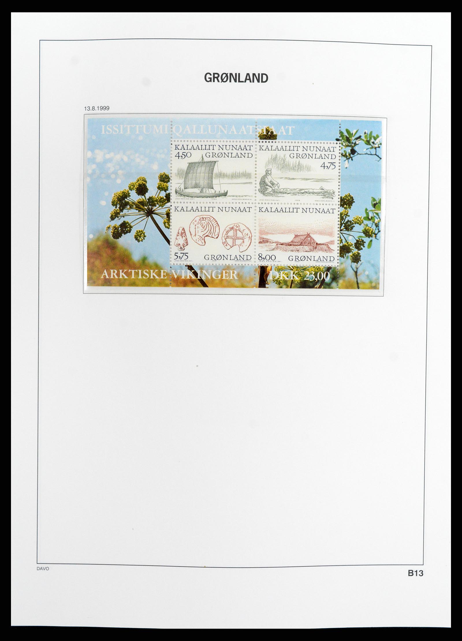 37802 080 - Postzegelverzameling 37802 Groenland 1905-2019!