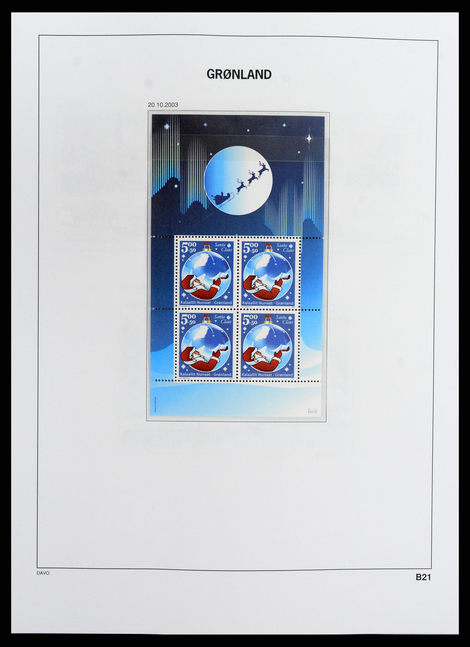 37802 088 - Postzegelverzameling 37802 Groenland 1905-2019!