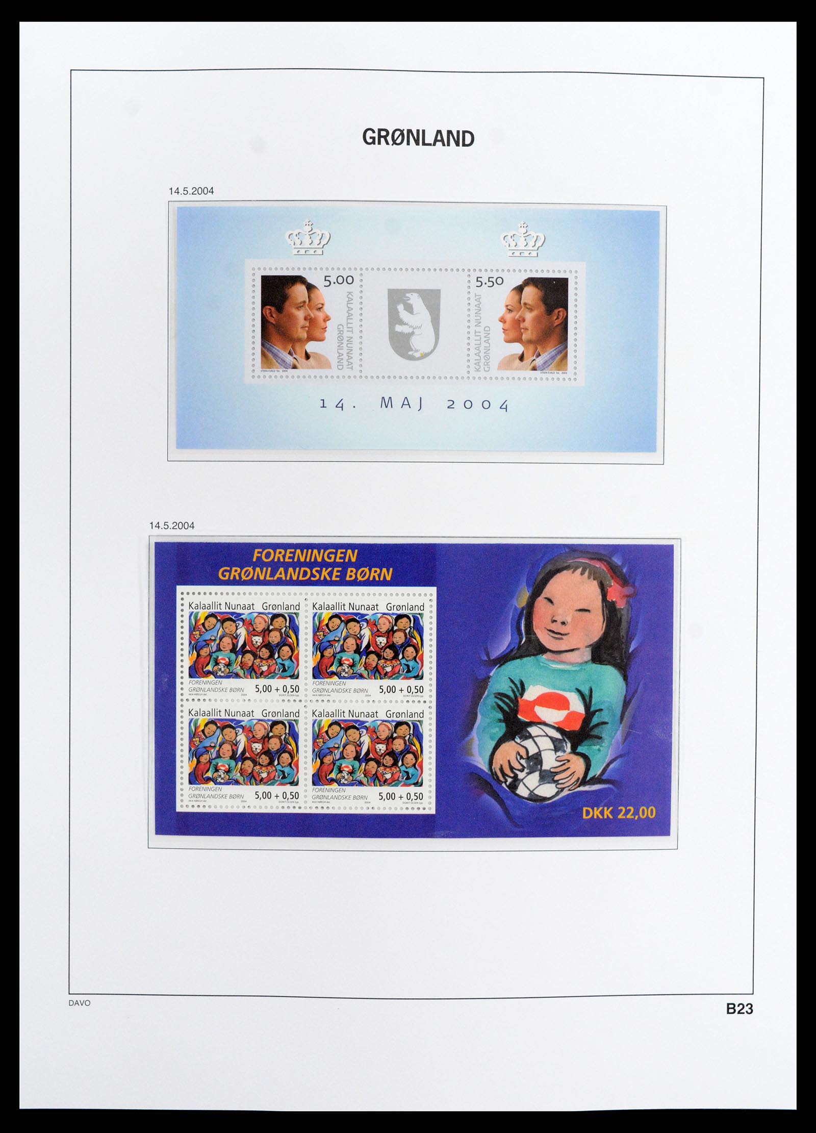 37802 090 - Postzegelverzameling 37802 Groenland 1905-2019!