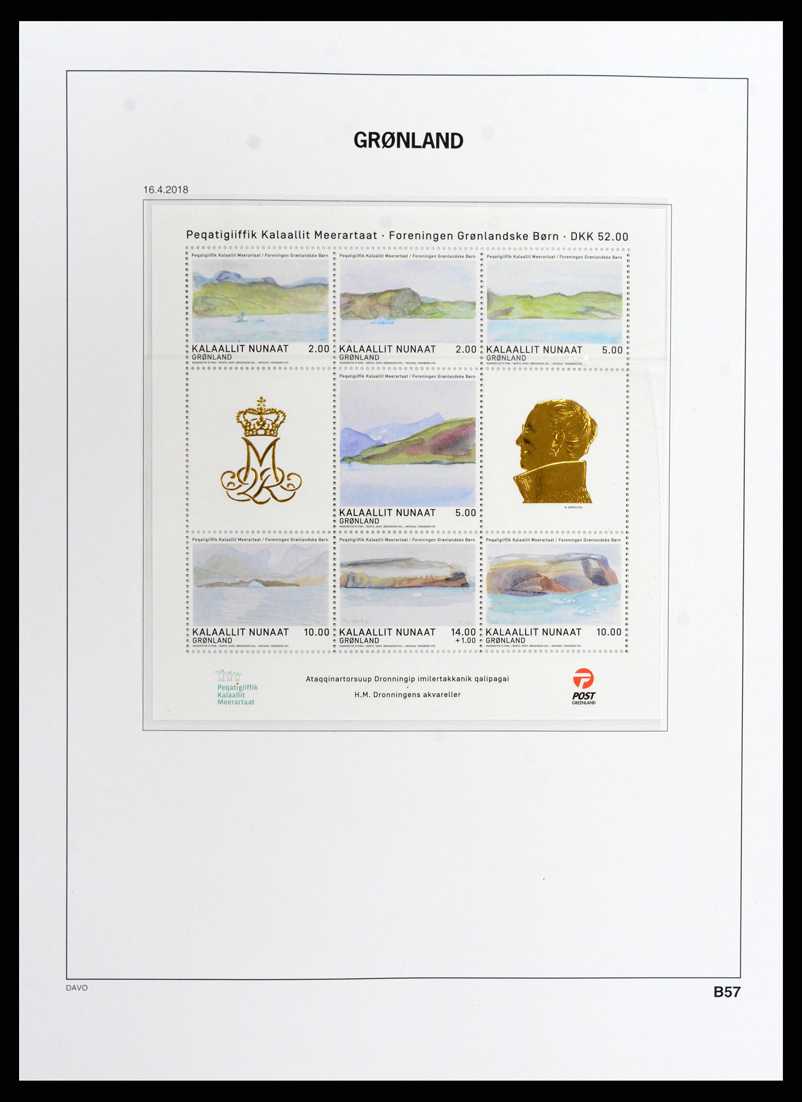 37802 142 - Postzegelverzameling 37802 Groenland 1905-2019!