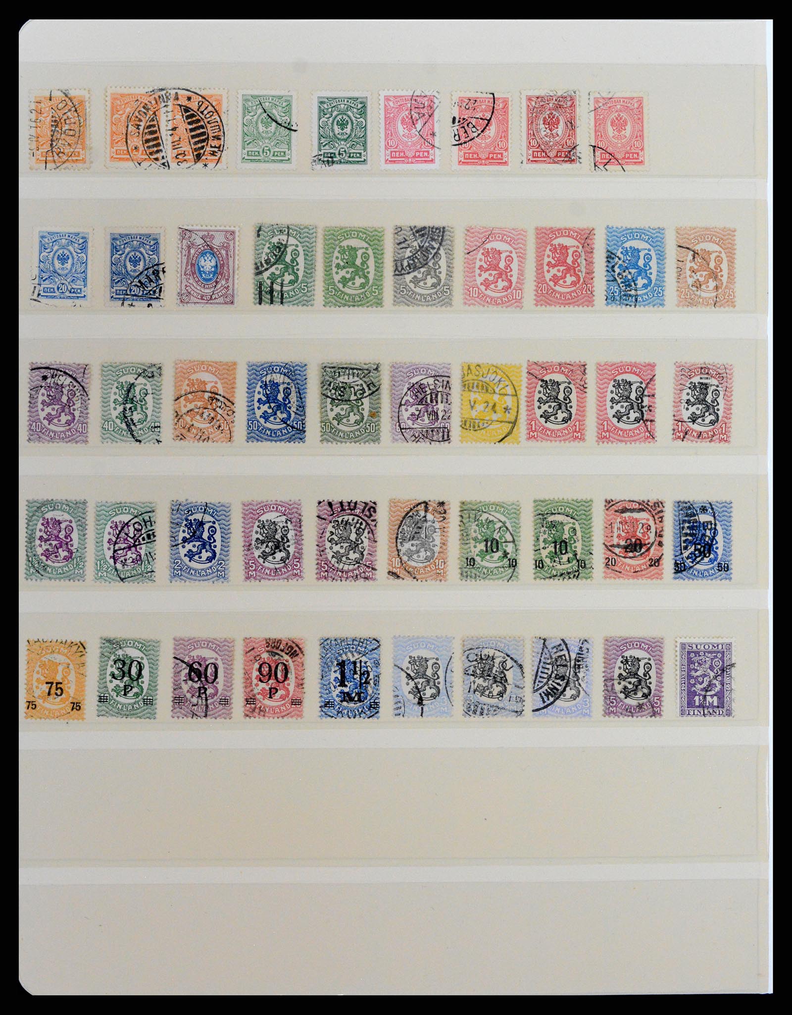 37803 007 - Stamp Collection 37803 Finland 1860-1999.