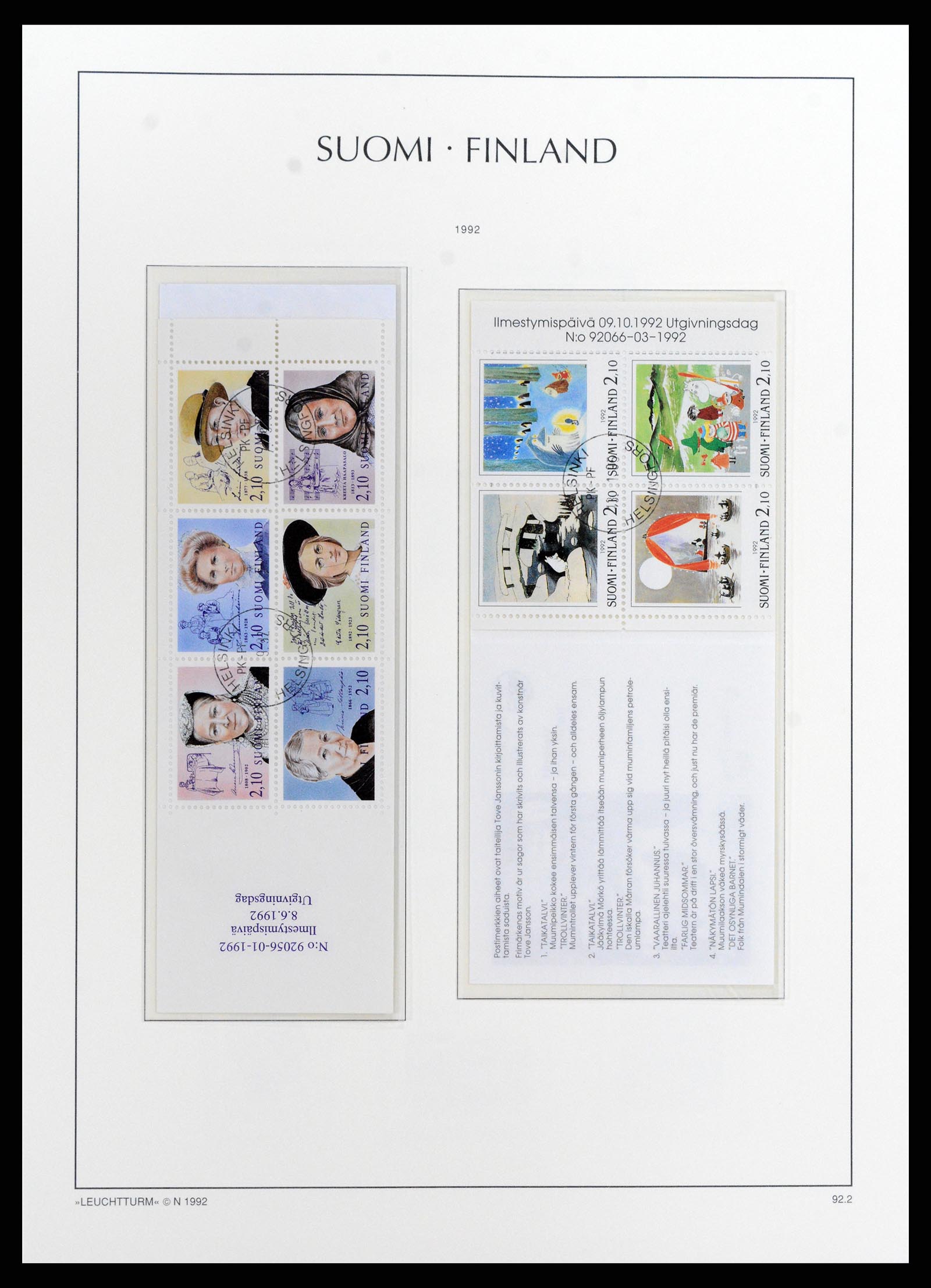 37803 102 - Postzegelverzameling 37803 Finland 1860-1999.