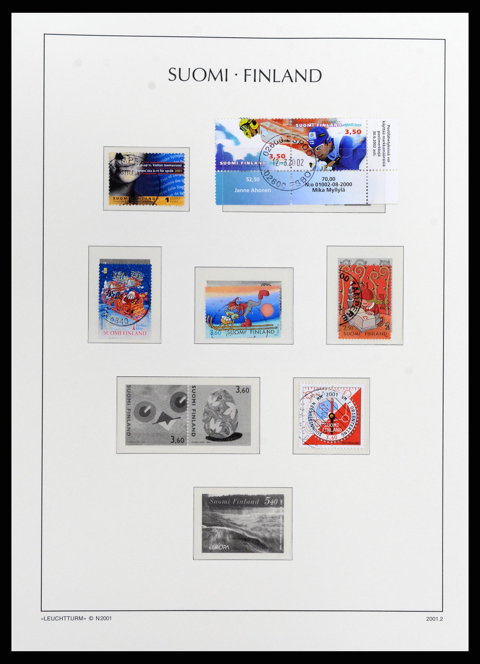37803 138 - Postzegelverzameling 37803 Finland 1860-1999.