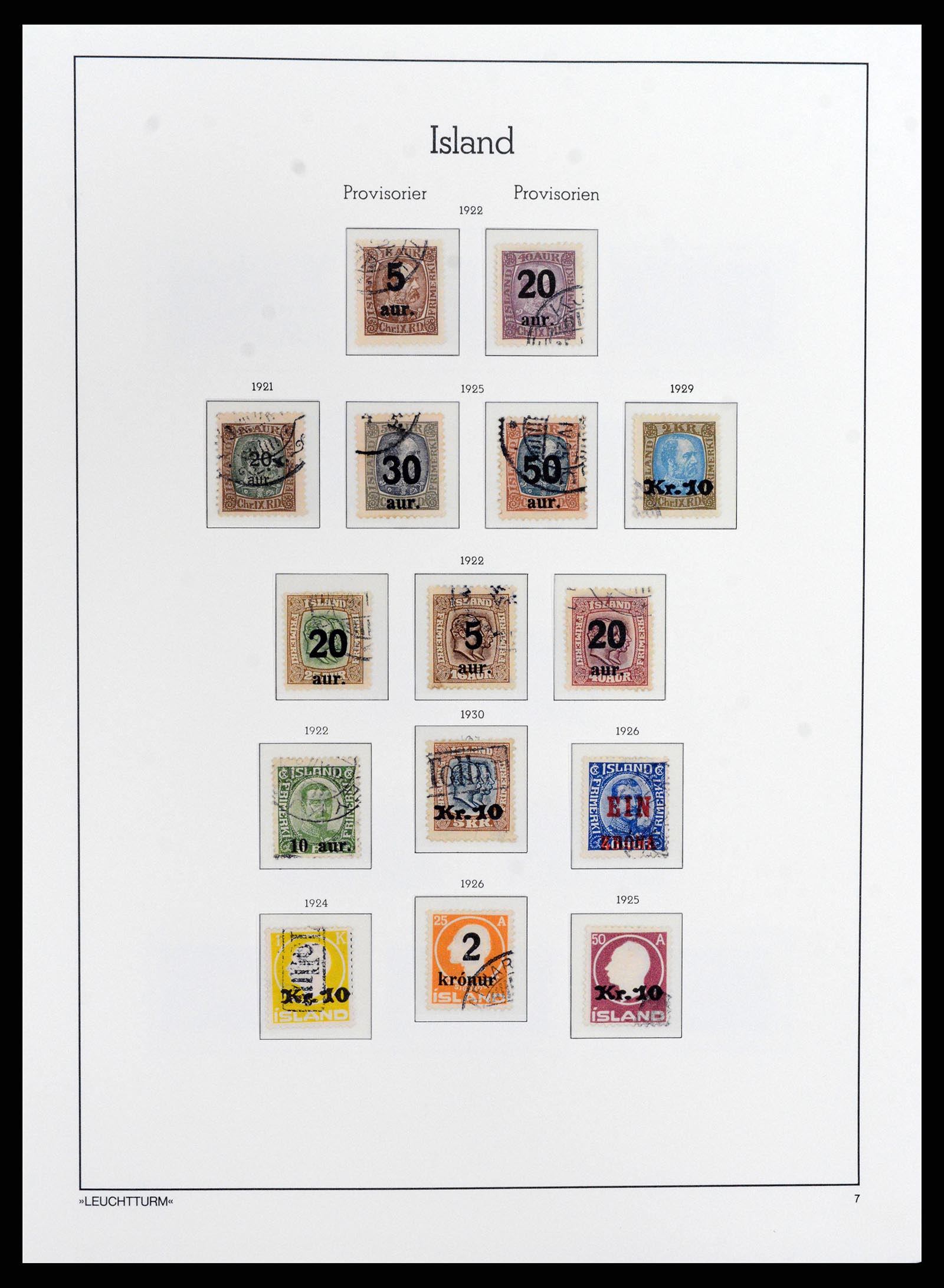 37804 007 - Postzegelverzameling 37804 IJsland 1873-2014.