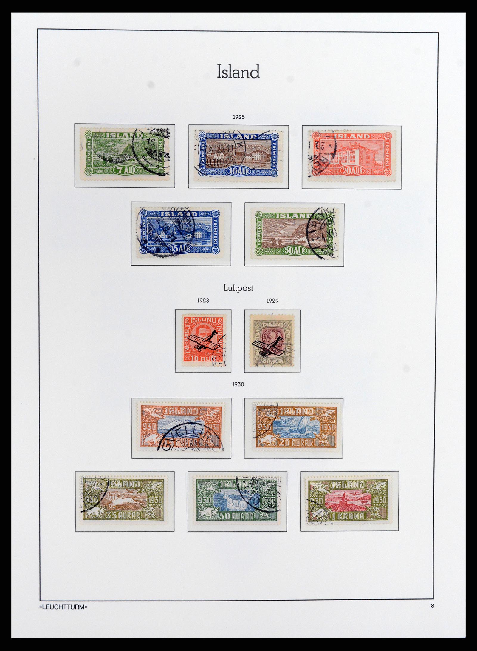 37804 008 - Stamp Collection 37804 Iceland 1873-2014.