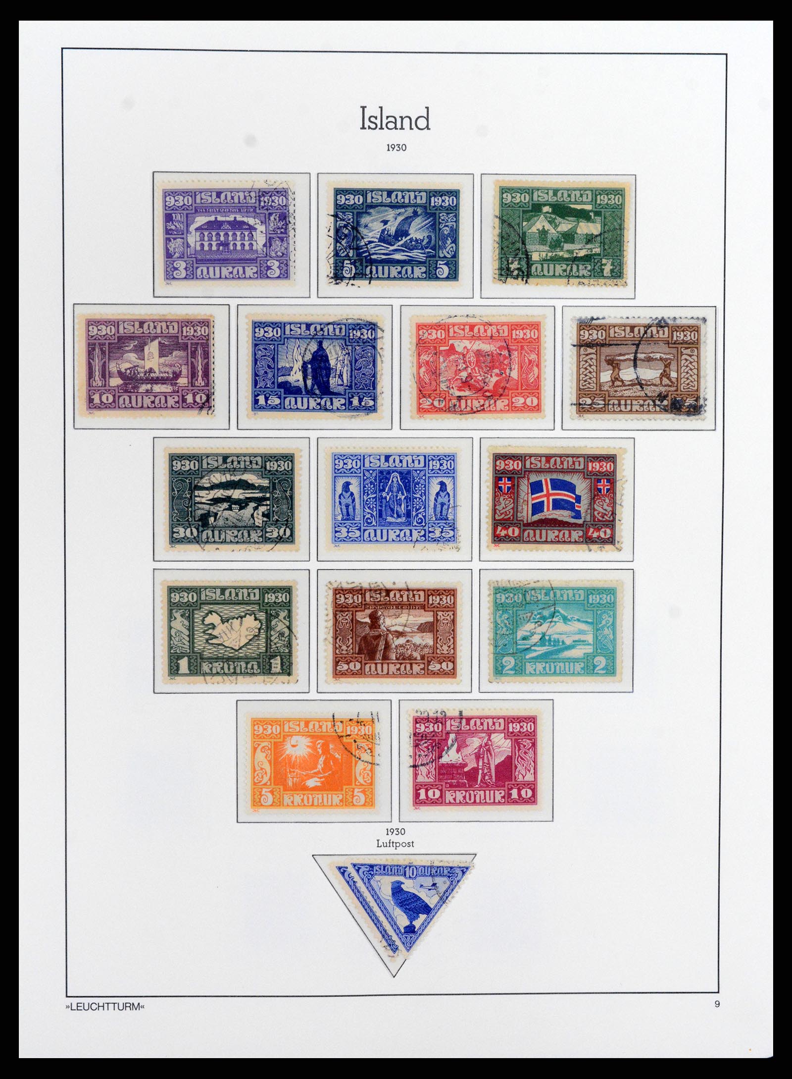 37804 009 - Stamp Collection 37804 Iceland 1873-2014.