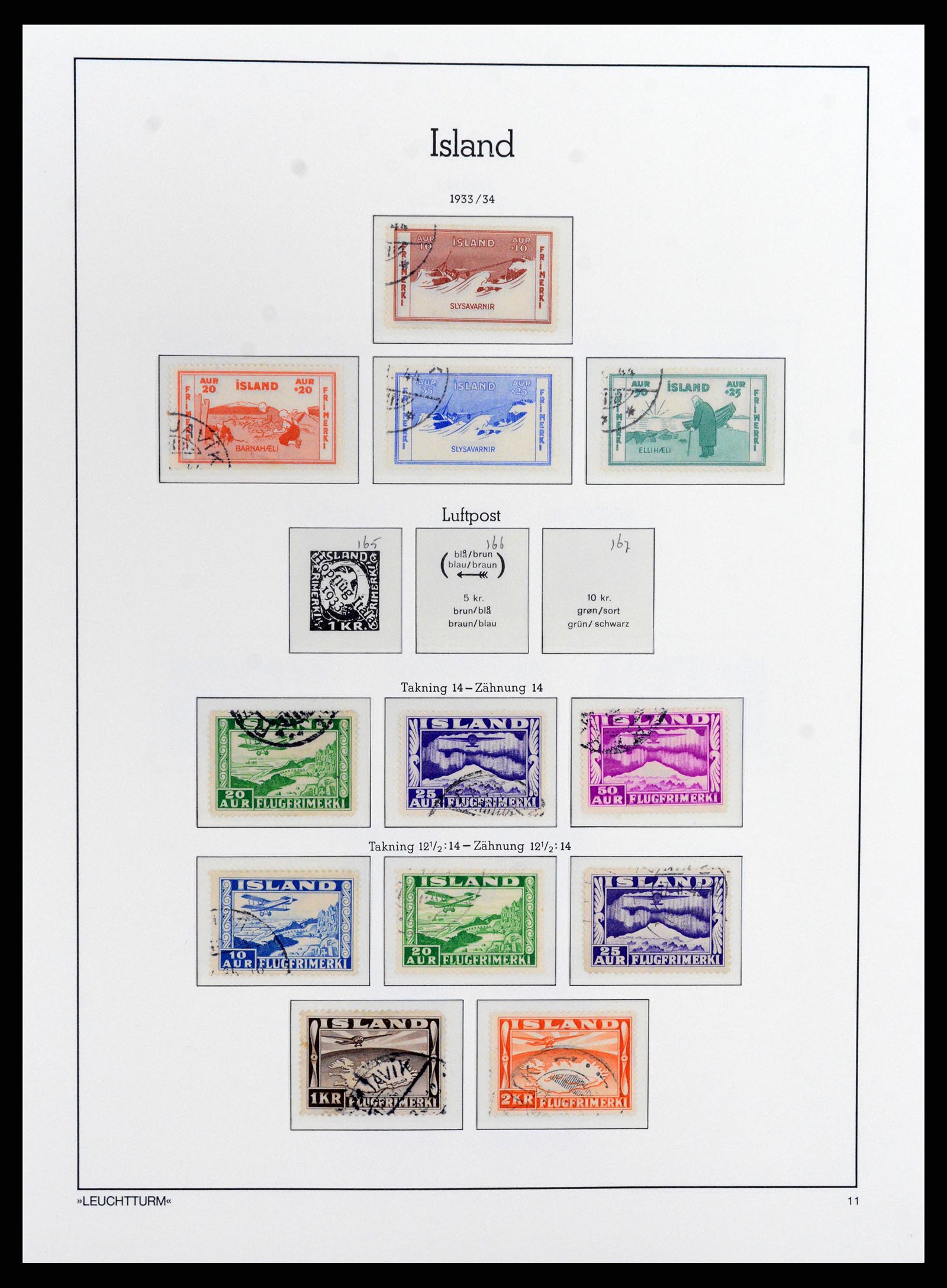 37804 011 - Postzegelverzameling 37804 IJsland 1873-2014.