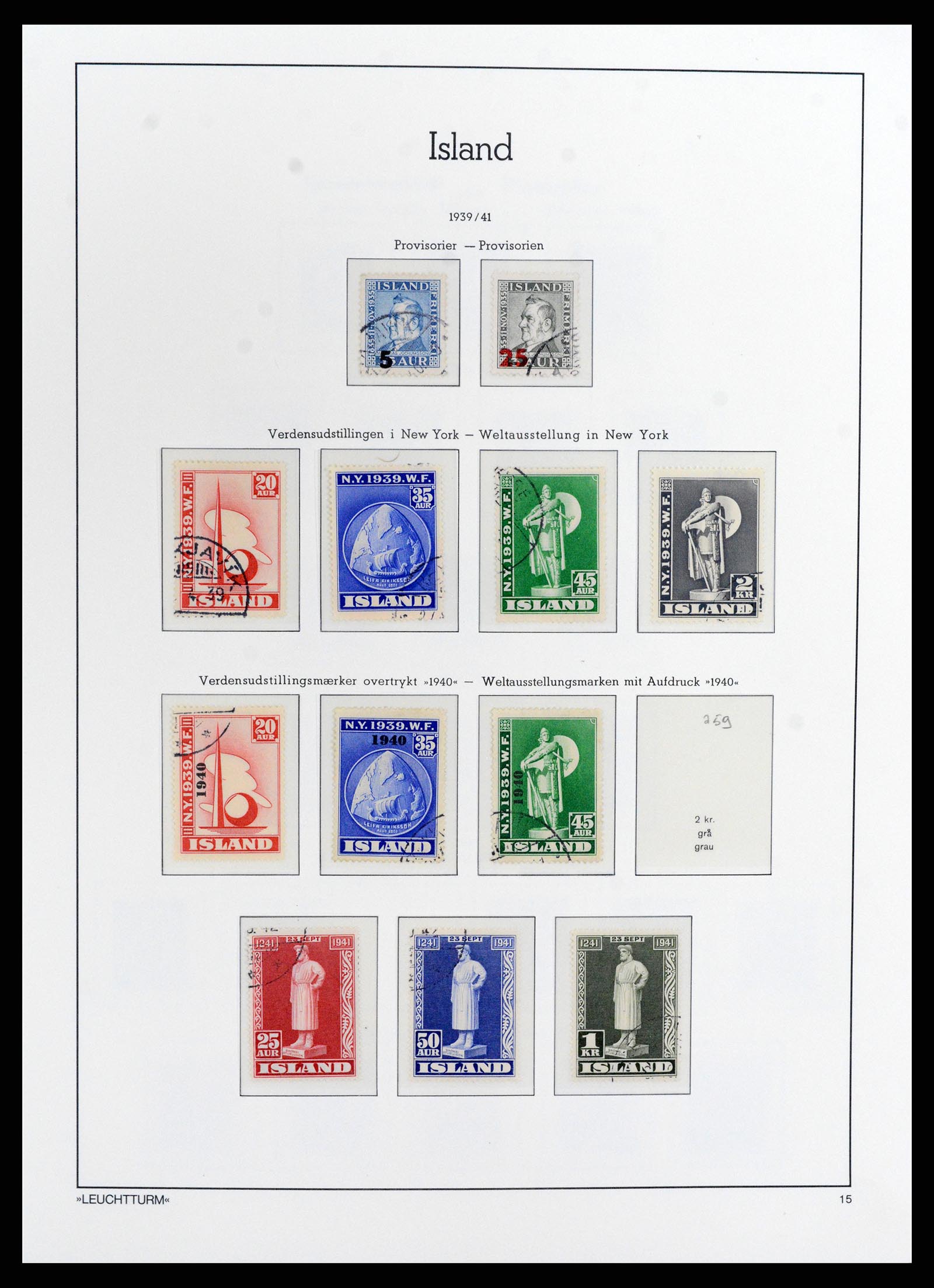 37804 015 - Postzegelverzameling 37804 IJsland 1873-2014.