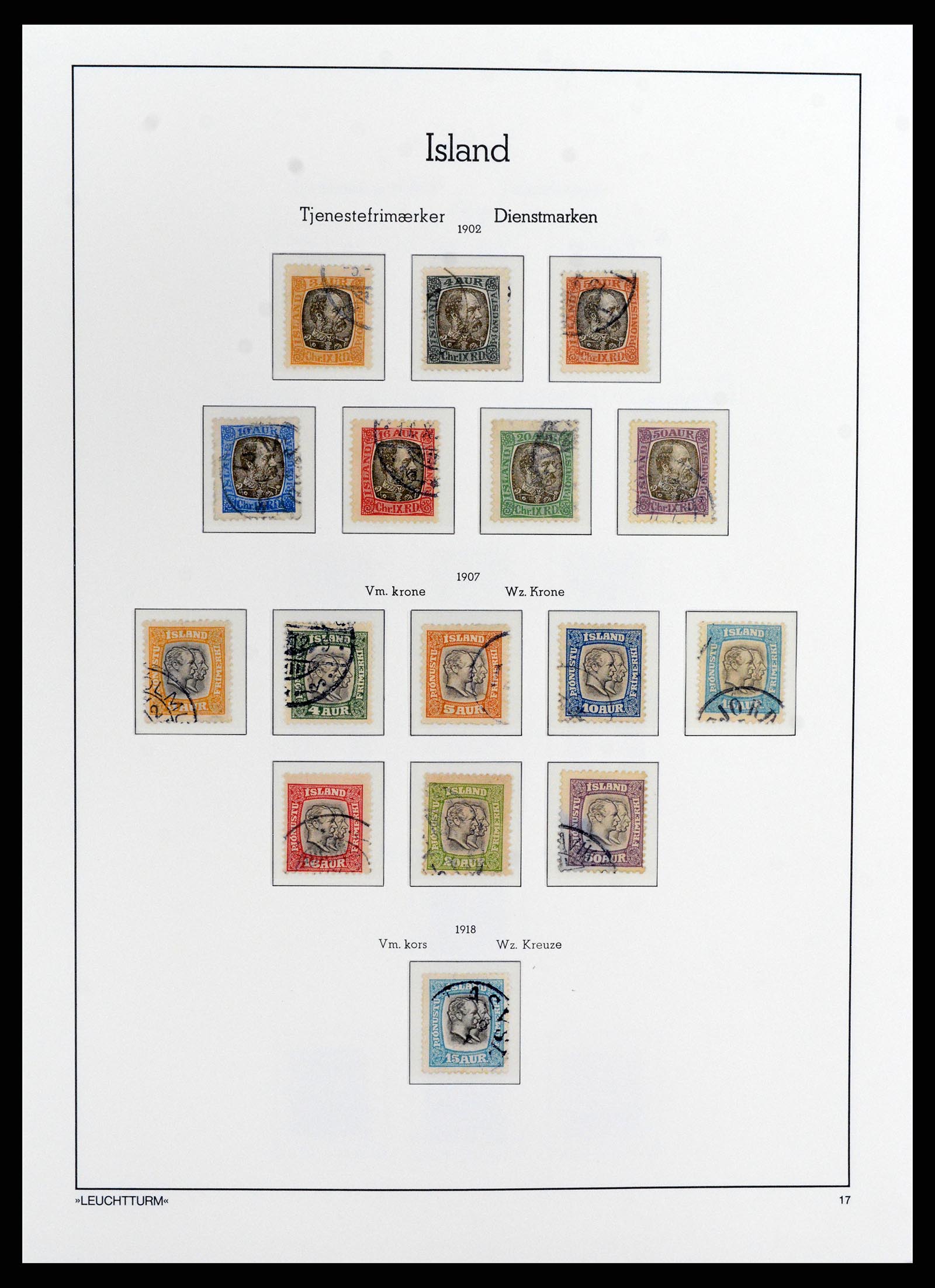 37804 017 - Stamp Collection 37804 Iceland 1873-2014.