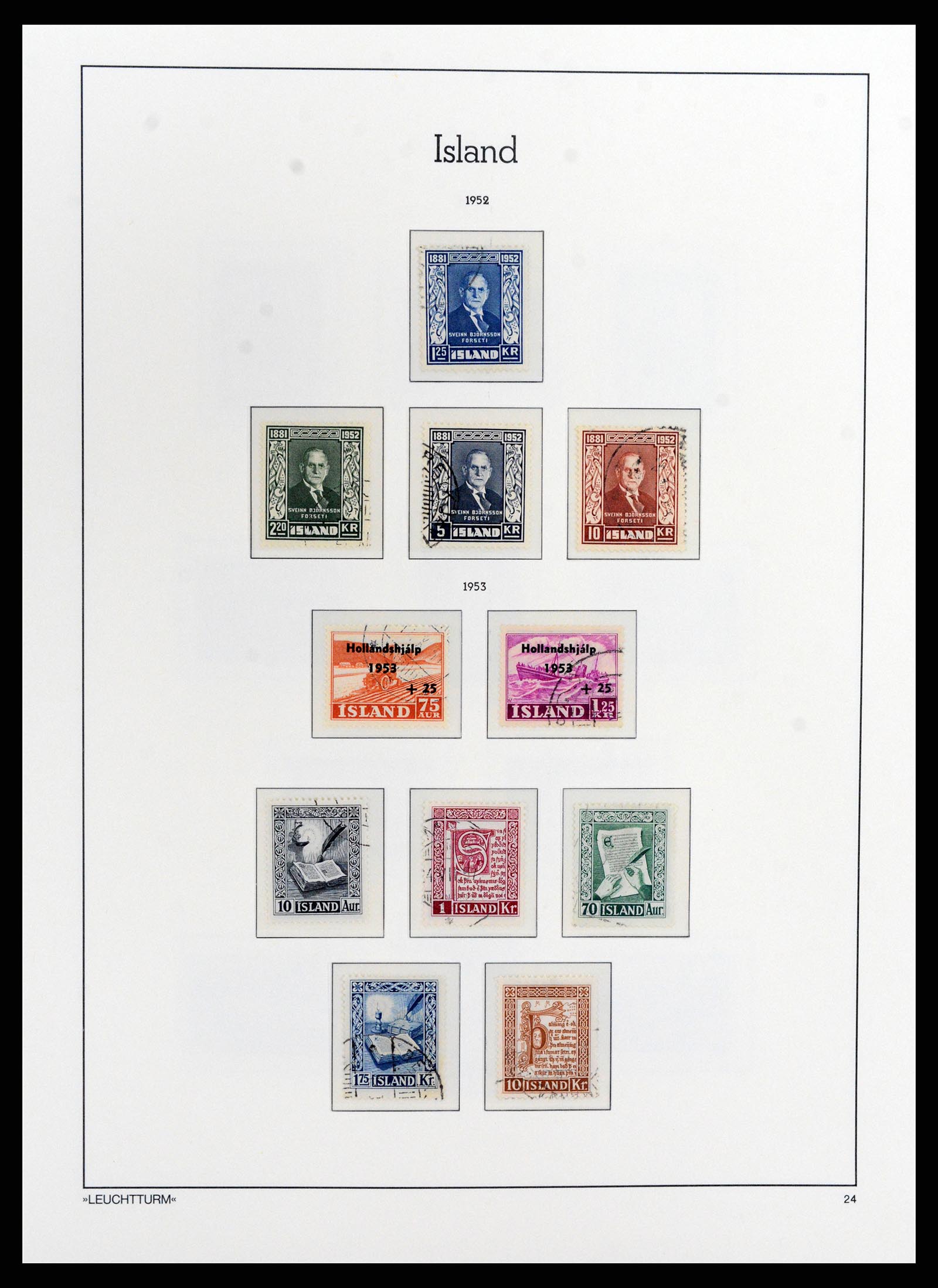 37804 024 - Stamp Collection 37804 Iceland 1873-2014.