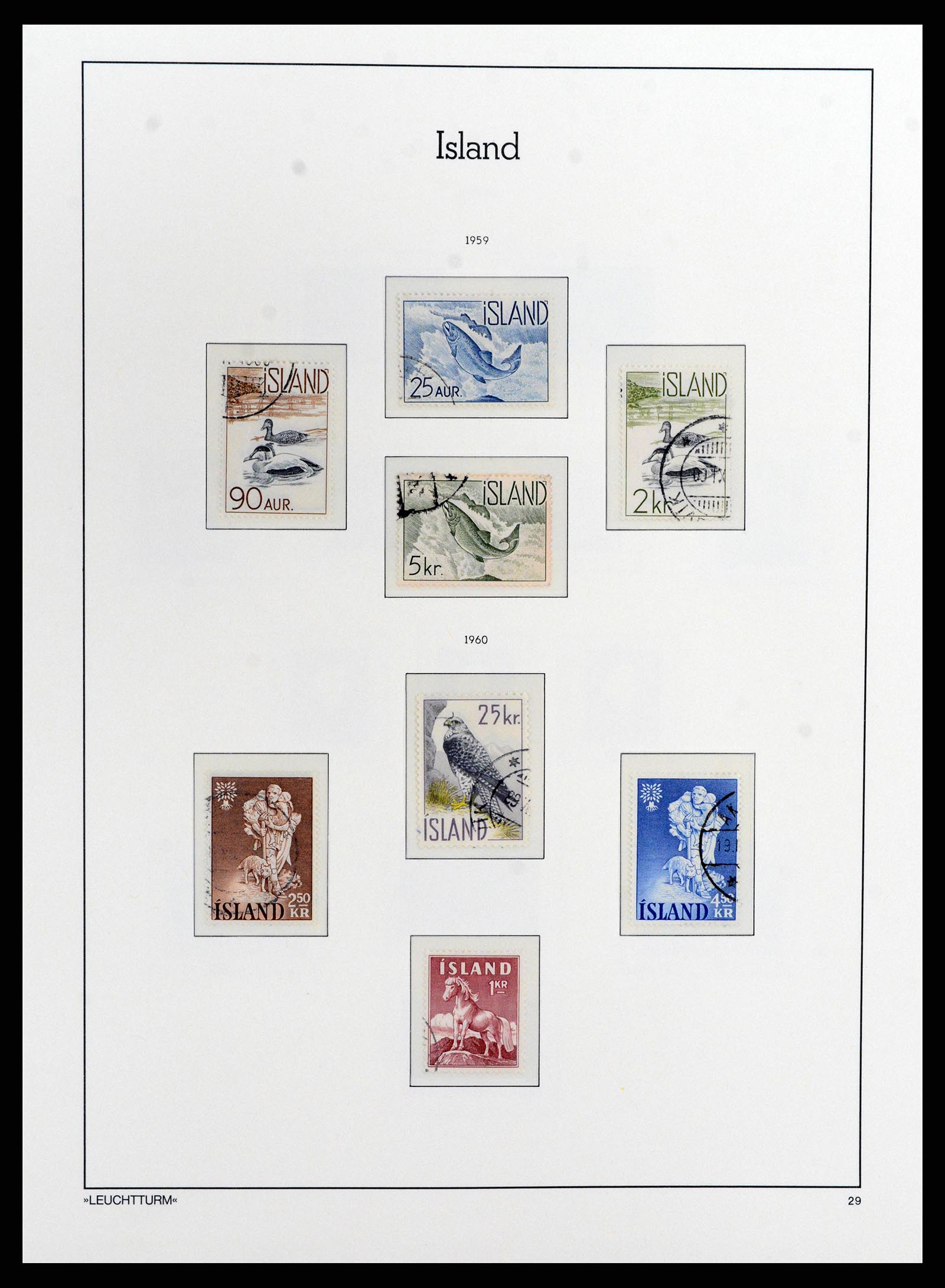 37804 029 - Stamp Collection 37804 Iceland 1873-2014.