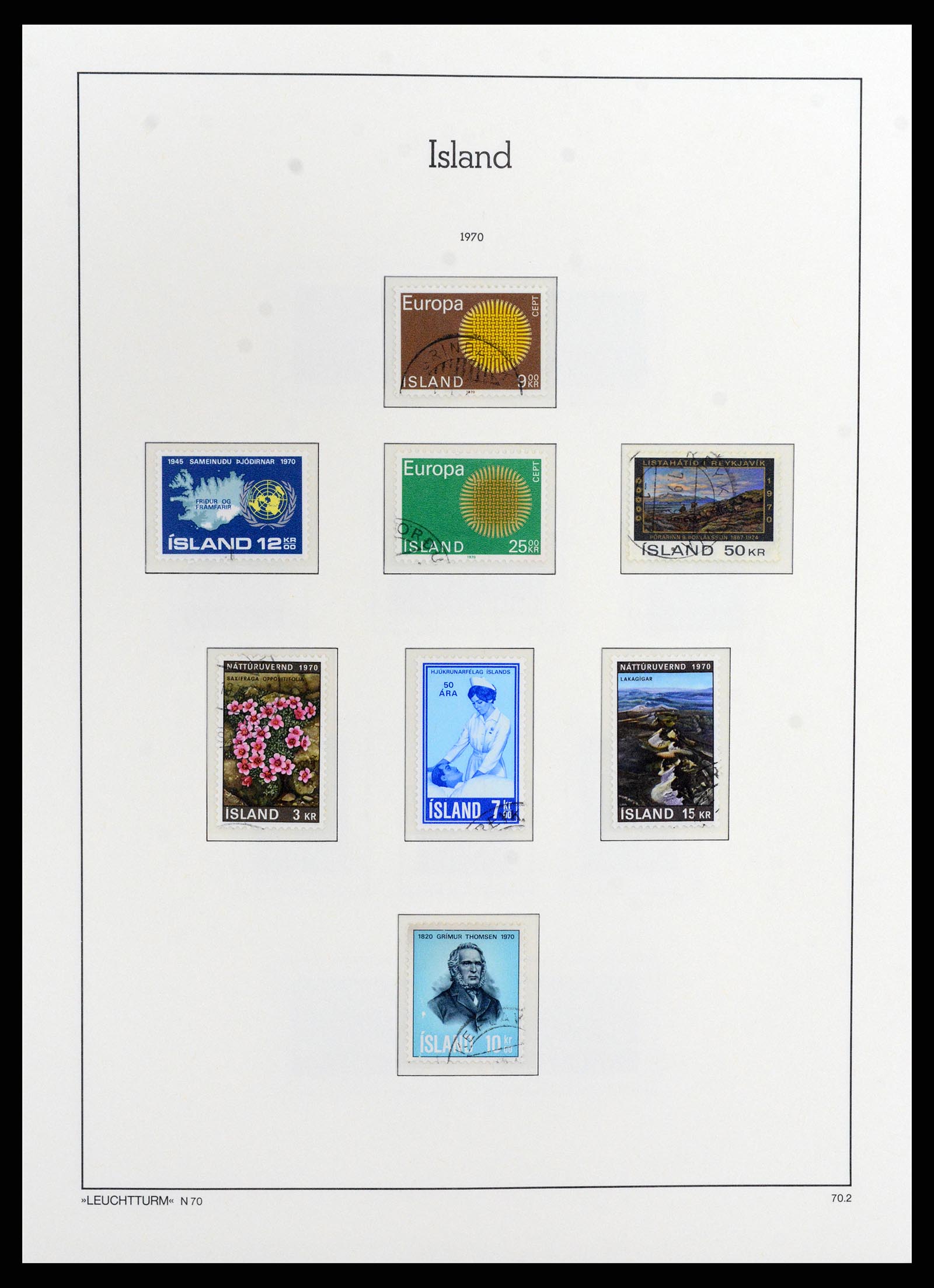 37804 041 - Postzegelverzameling 37804 IJsland 1873-2014.