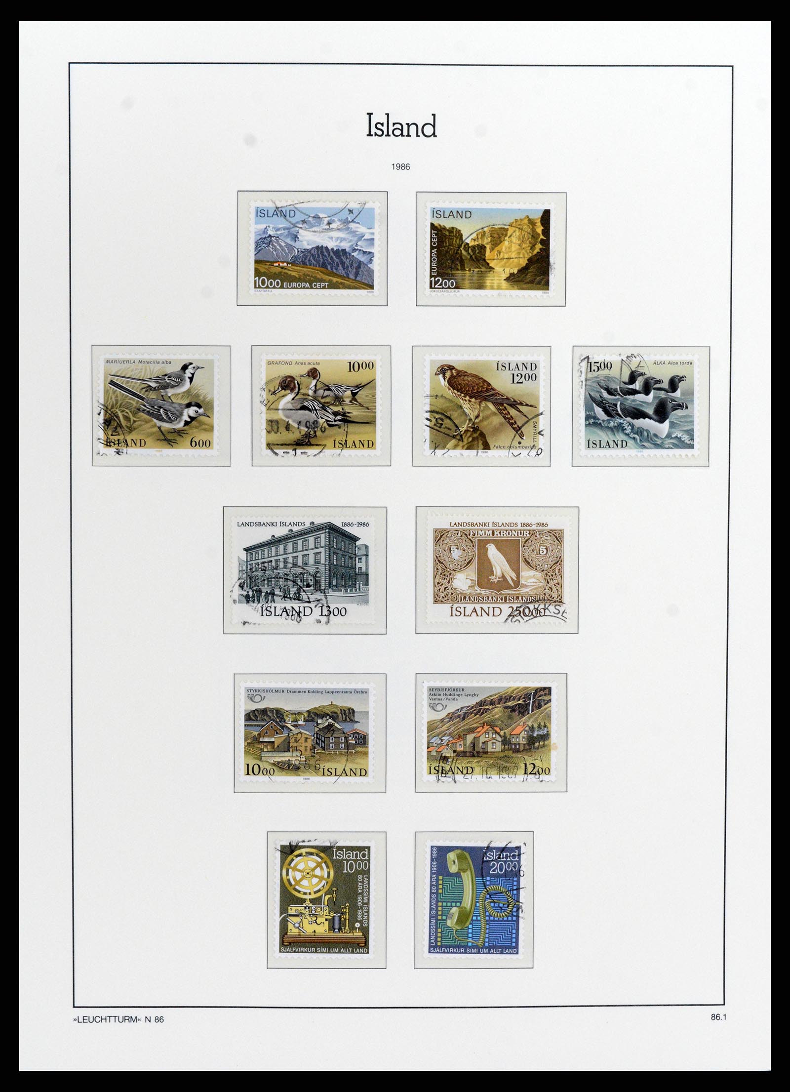 37804 063 - Stamp Collection 37804 Iceland 1873-2014.
