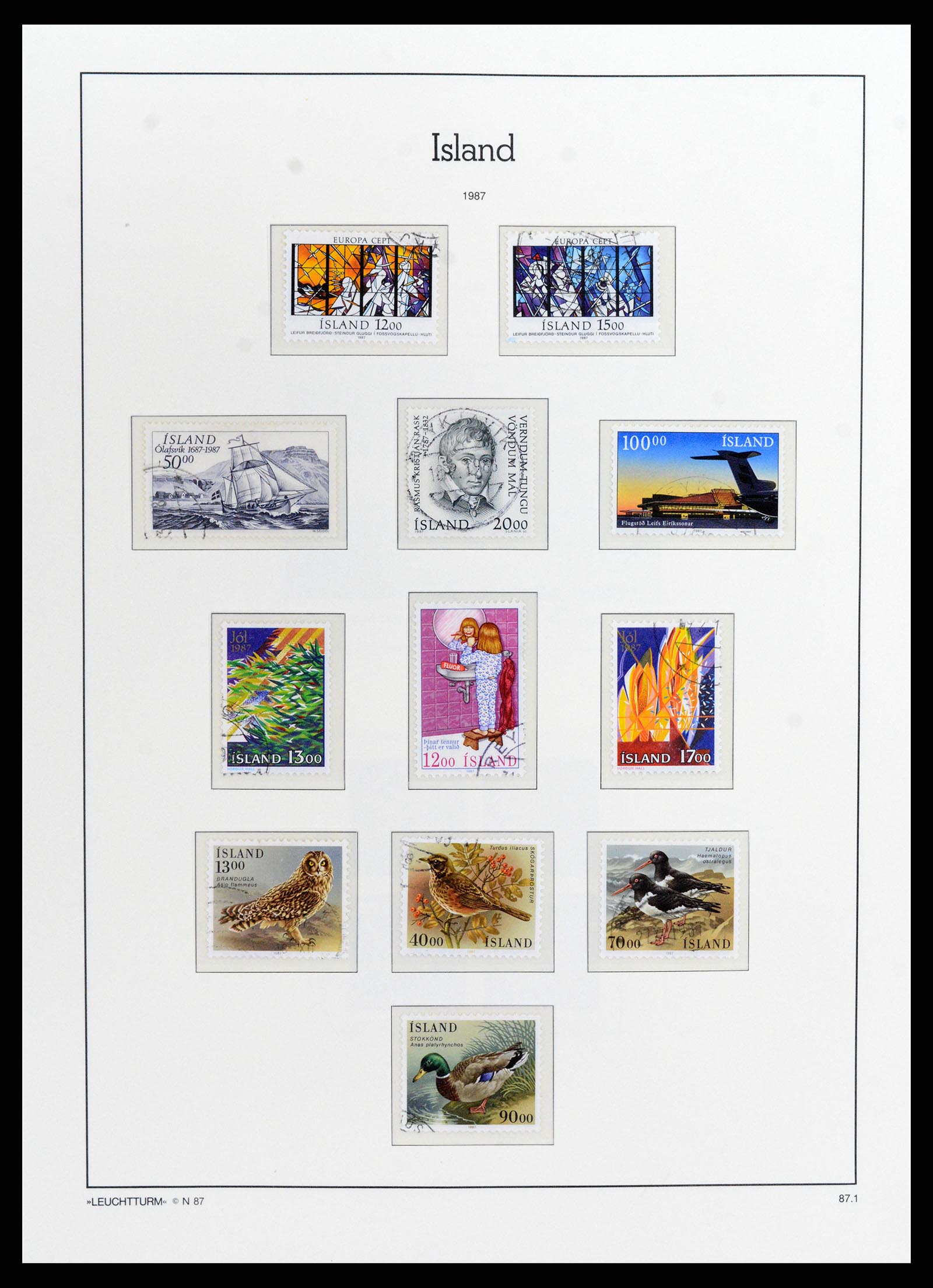 37804 065 - Stamp Collection 37804 Iceland 1873-2014.